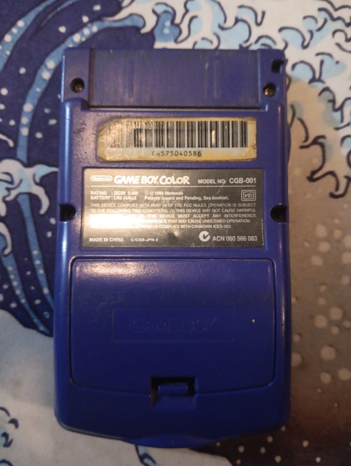 Nintendo Game Boy Color Pokémon Grape Console