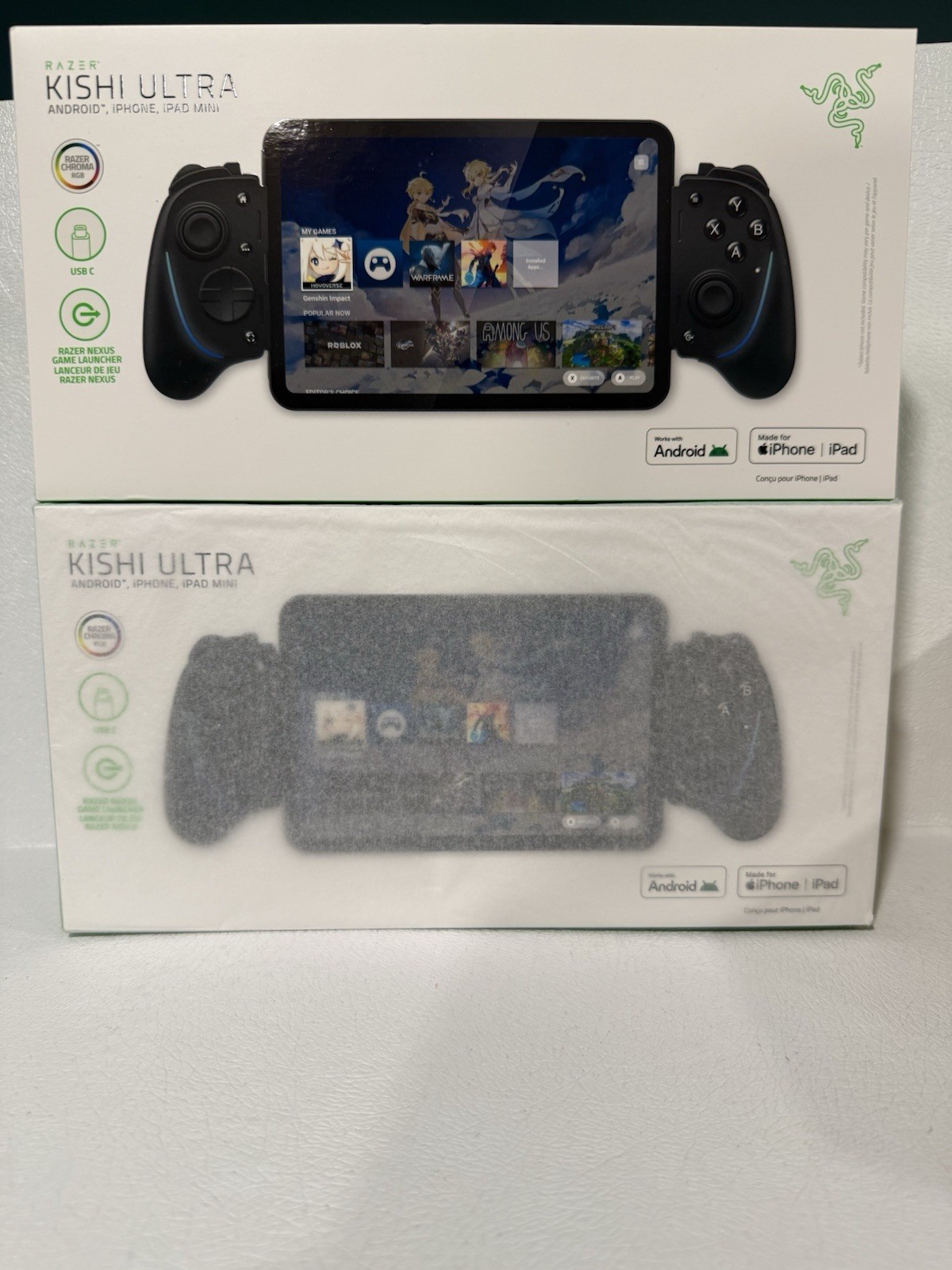 ONE – New Razer Kishi Ultra Mobile Gaming Controller For Android & Apple iPhone