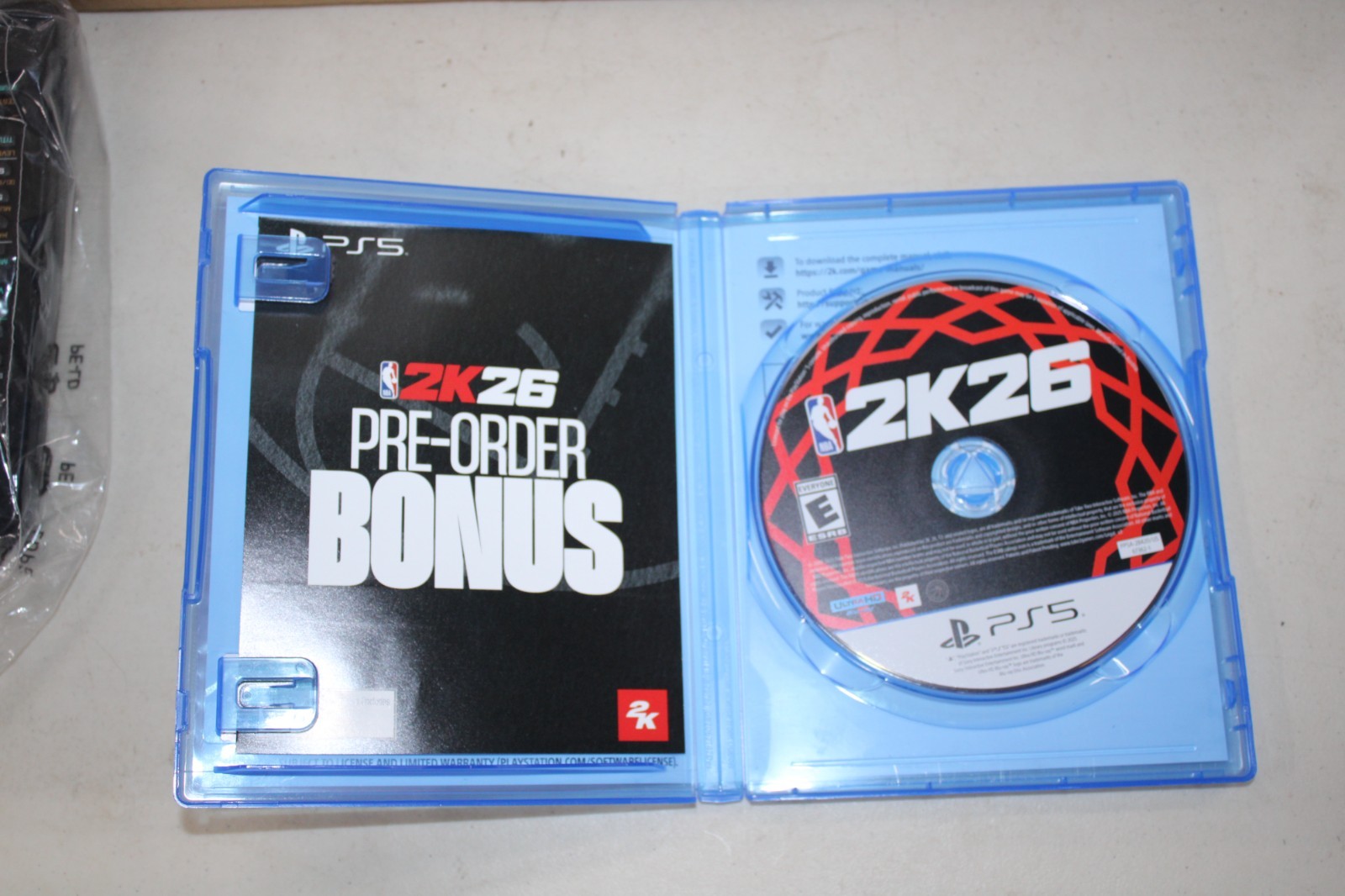PLAYSTATION 5 PS5 NBA 2K 26 GAME MINT DISC FREE SHIPPING