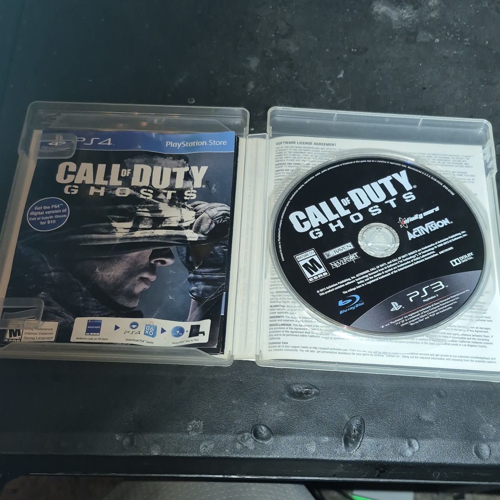 Call of Duty Ghosts Complete Sony PlayStation 3 2013 M NTSC Shooter Online