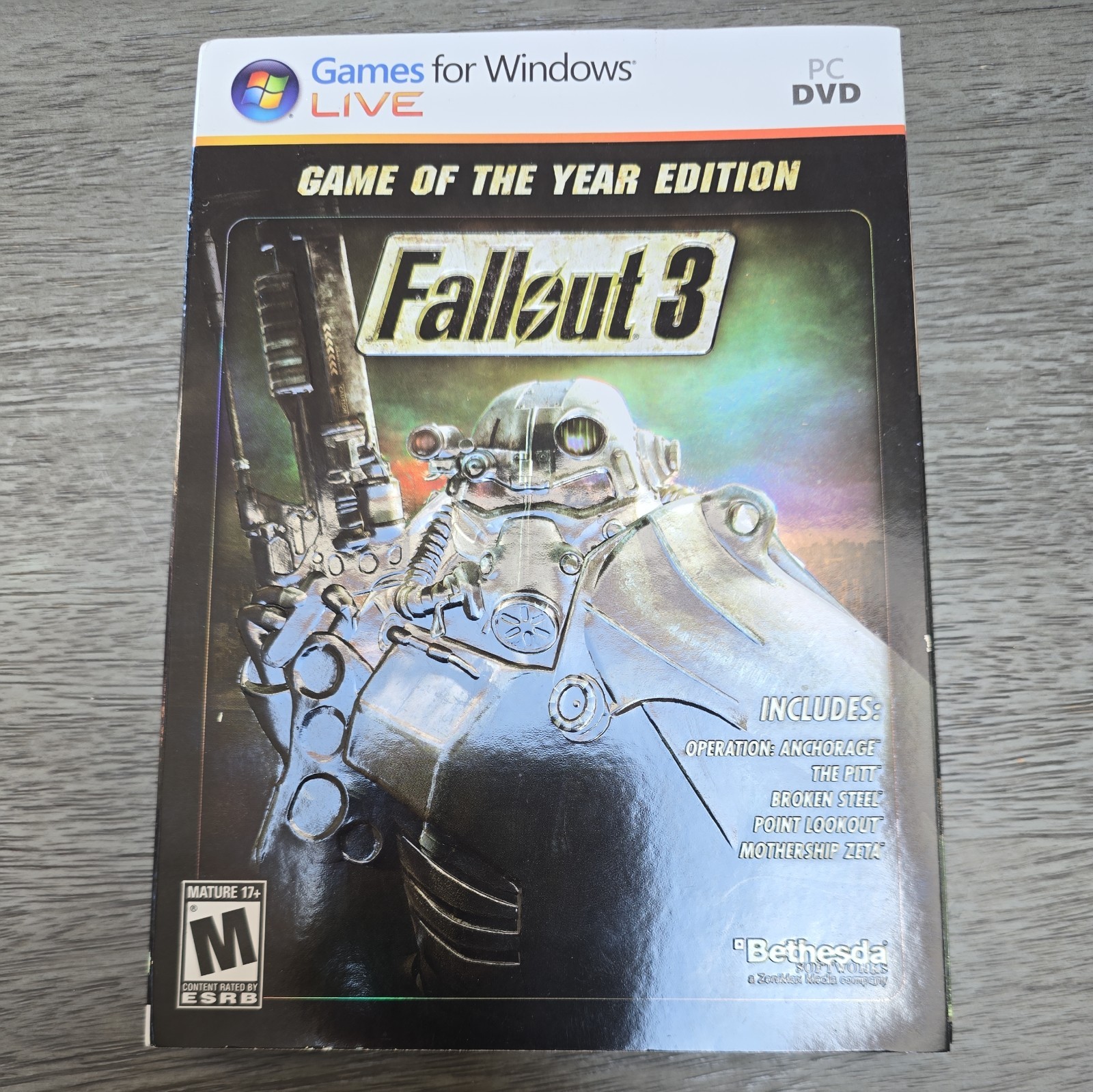 Fallout 3: GAME OF THE YEAR EDITION PC Windows Bethesda
