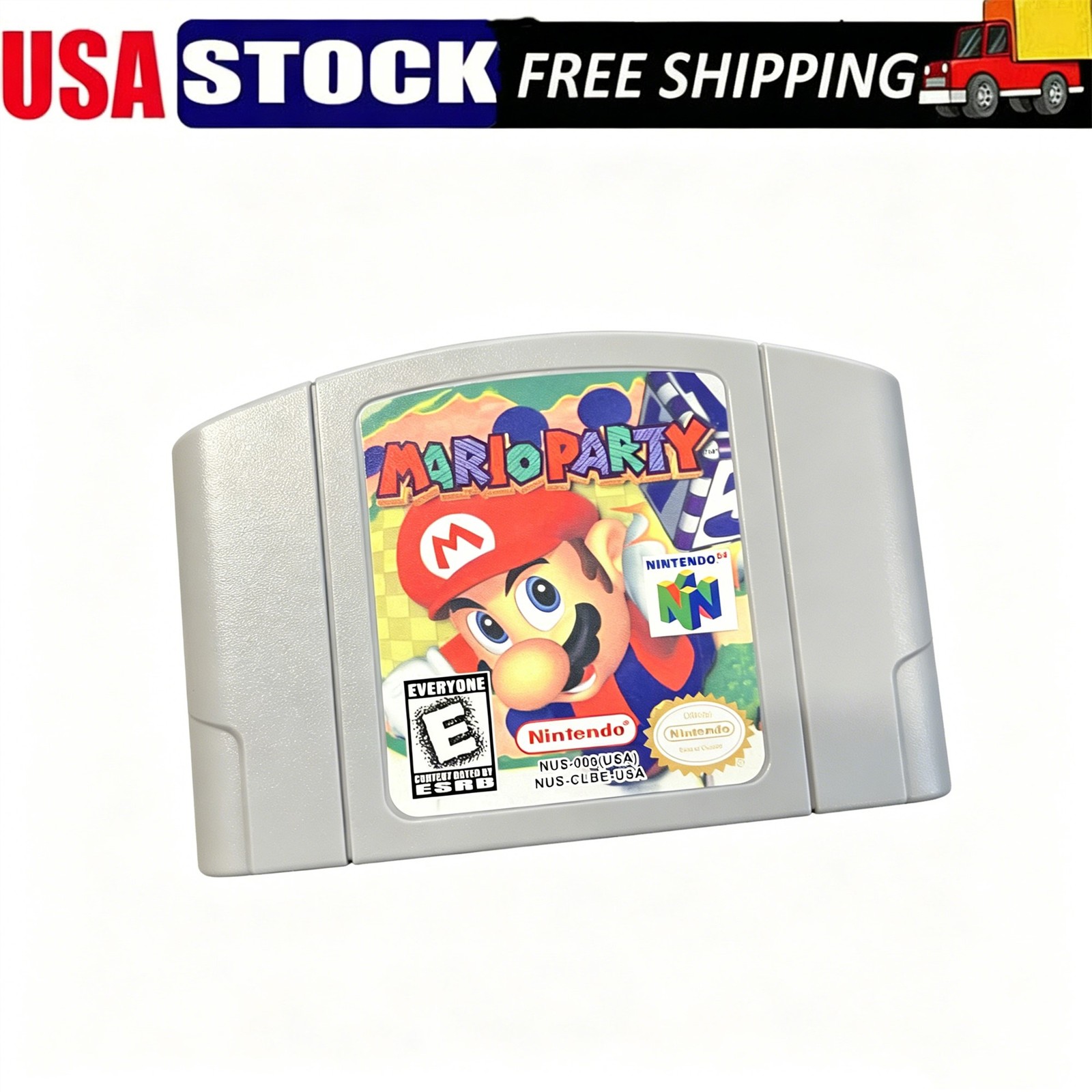 Mario Party 1 N64 Game Cartridge for Nintendo 64 USA Seller Free Shipping