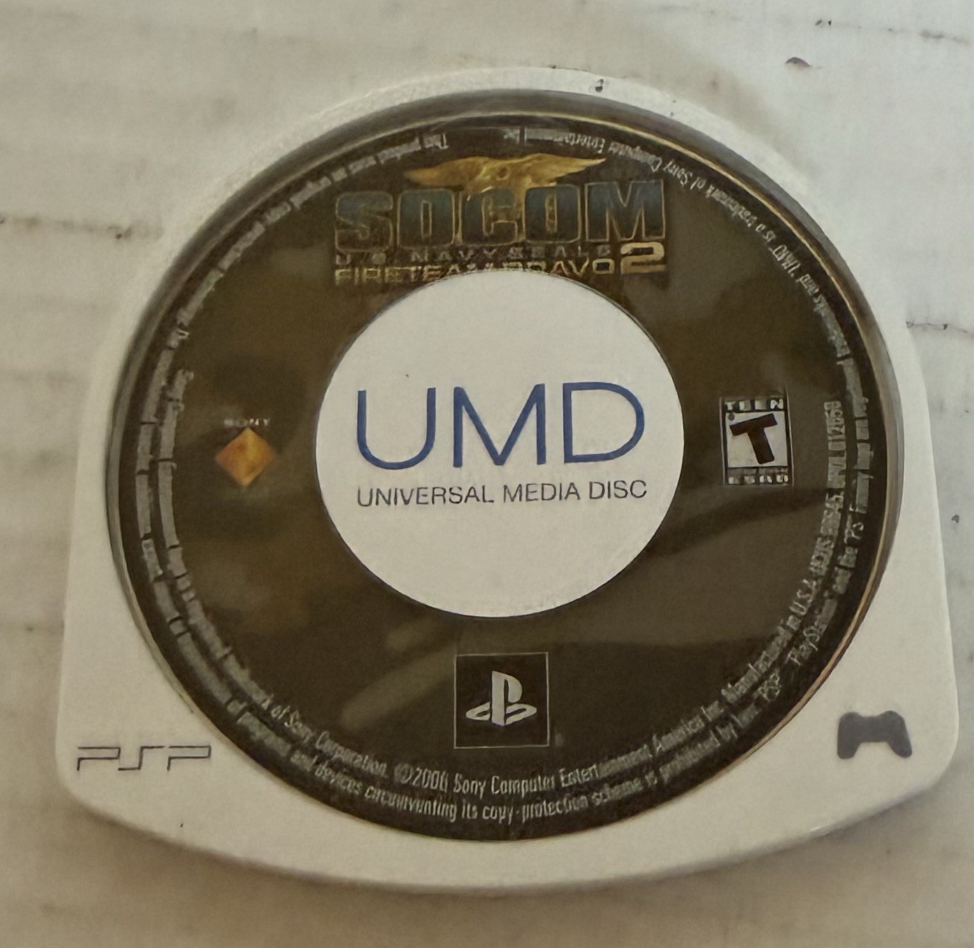 SOCOM: U.S. Navy SEALs – Fireteam Bravo 2 (Sony PSP, 2006) Tested