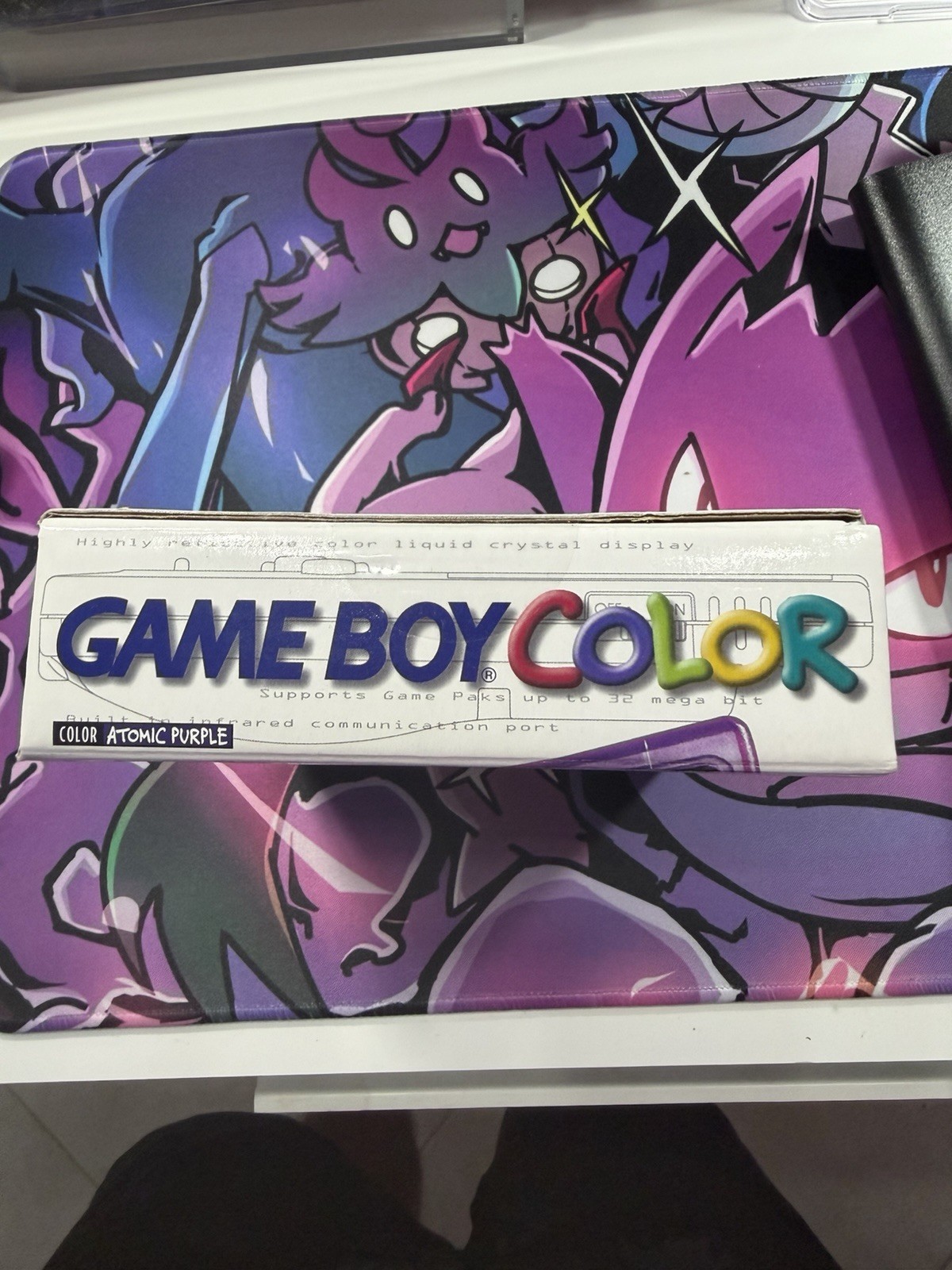Nintendo Game Boy Color Handheld System – Atomic Purple – Factory Sealed New