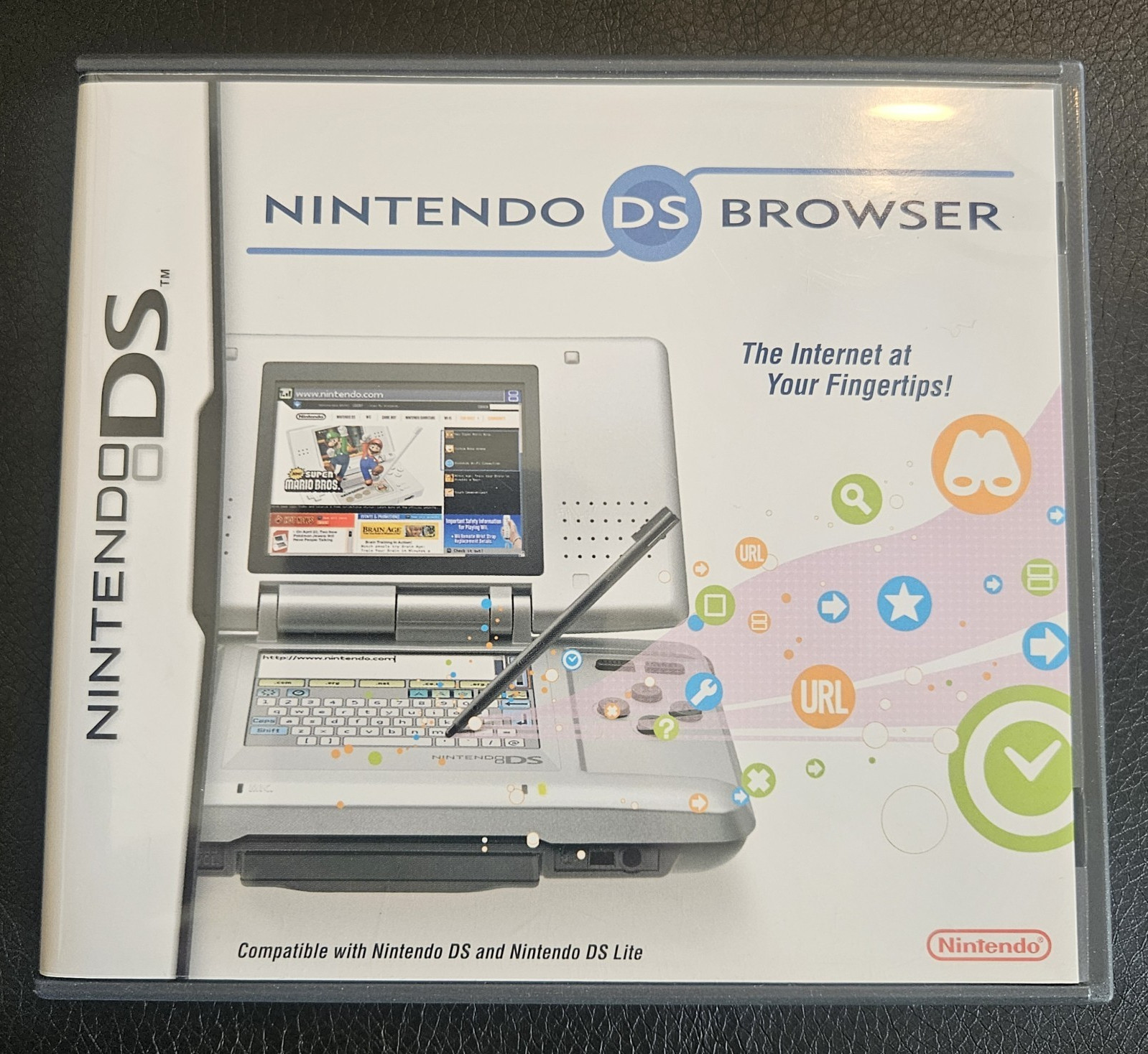 Nintendo DS Browser Memory Expansion Pak Manual DS DS Lite NTSC-U/C 2007