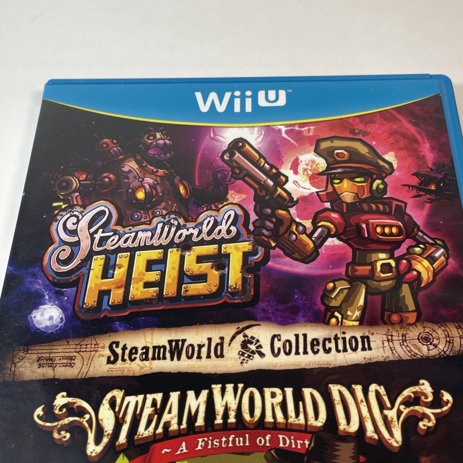 SteamWorld Collection (Nintendo Wii U 2016) CIB Complete Steam World Heist Dig
