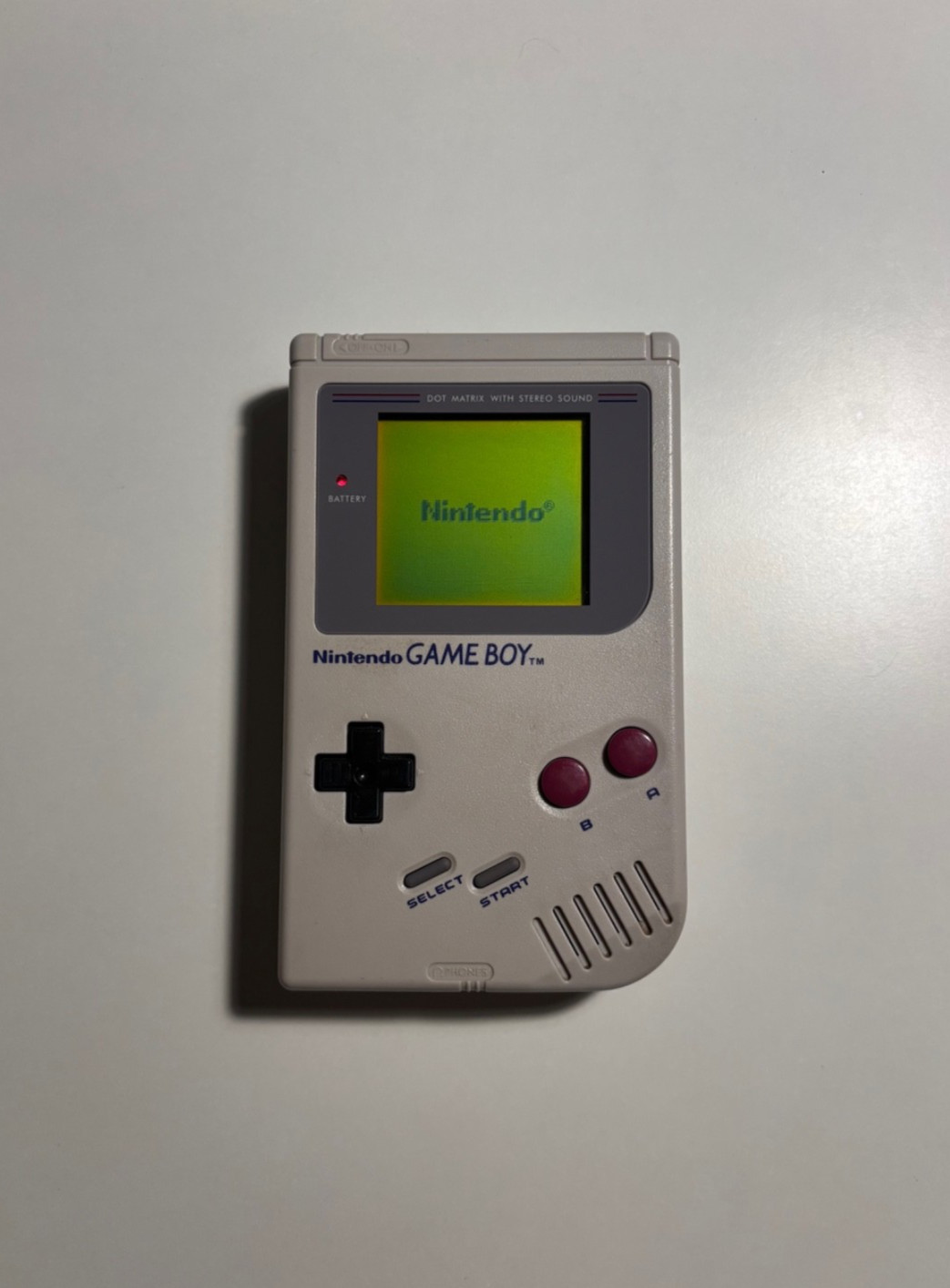 Nintendo Game Boy DMG 01 Original Gray Handheld Console Tested Works & Cleaned