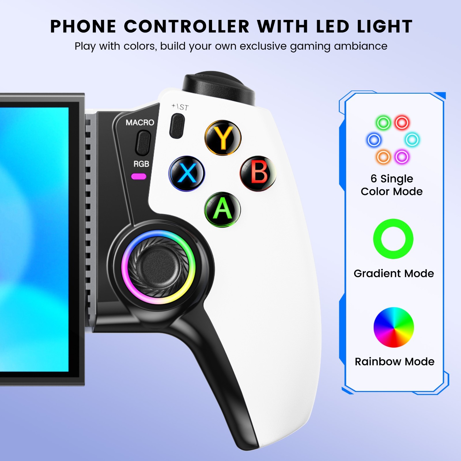 for Switch 2/OLED/iOS/Android Wireless Bluetooth Mobile Phone Game Controller