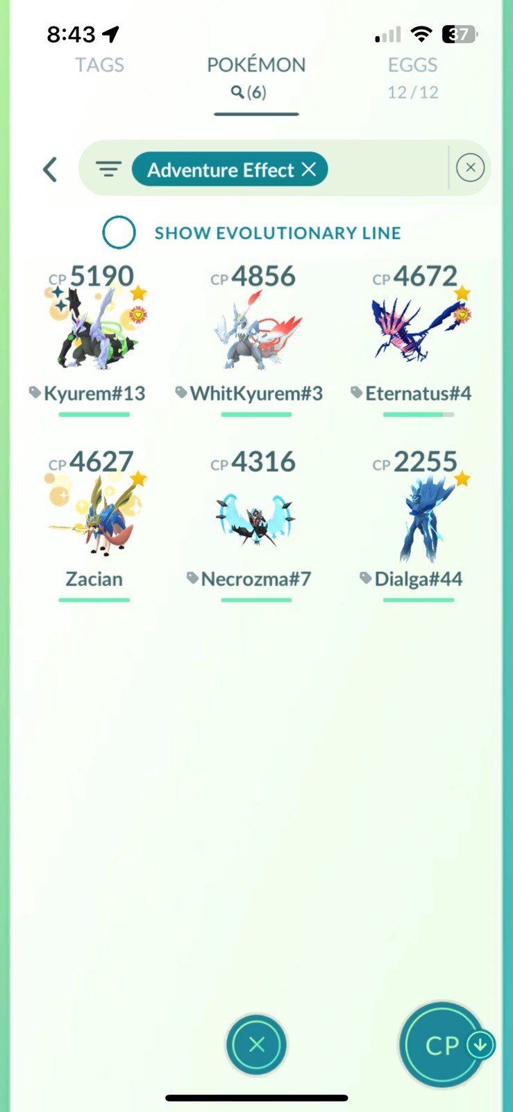 Pokémon Go Acc level72, Shundo Rayquaza Best Buddy, Full Fused Pokemon. BGs.