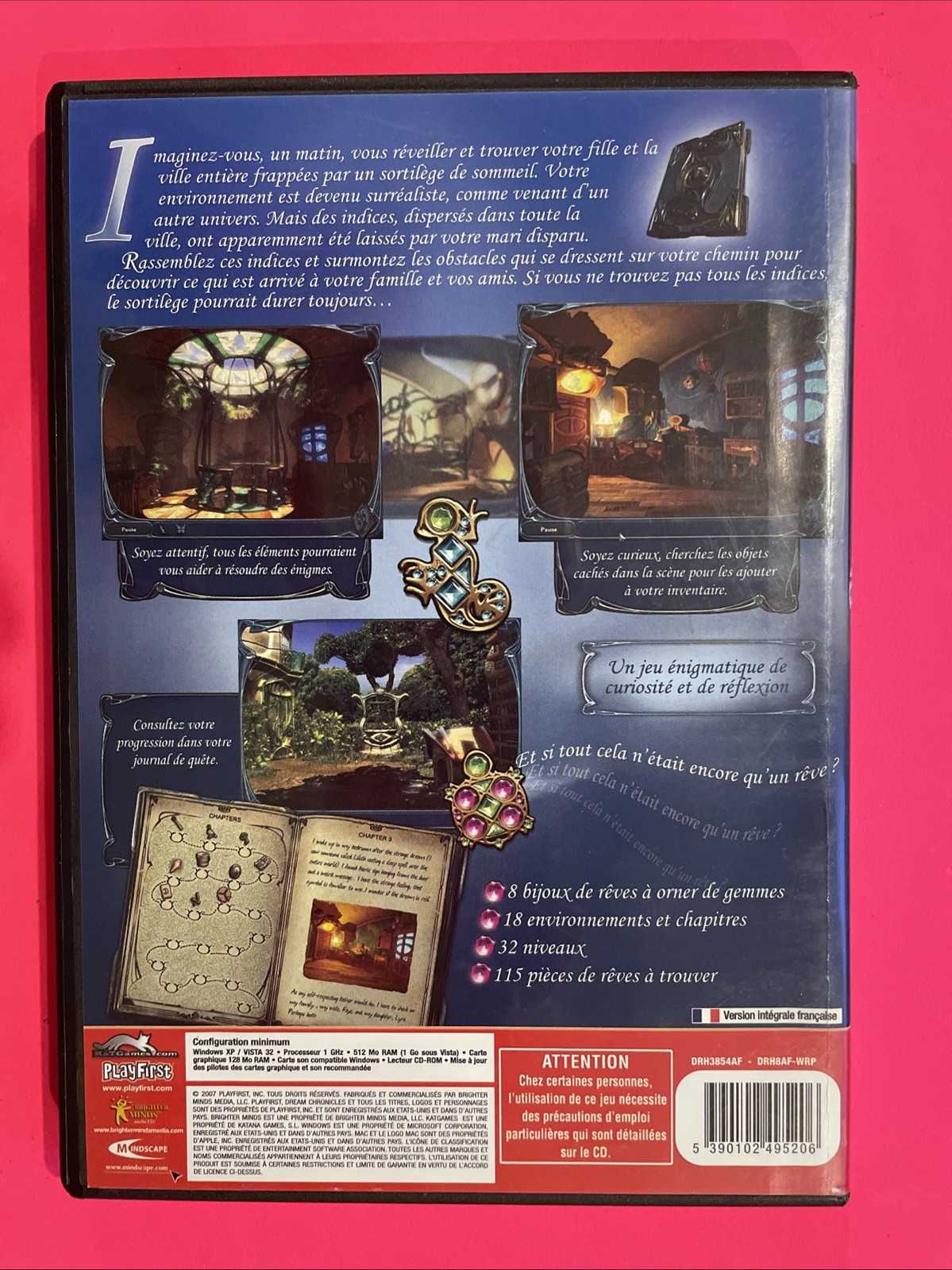 Playfirst / Dream Chronicles (PC game, CD-ROM) like new