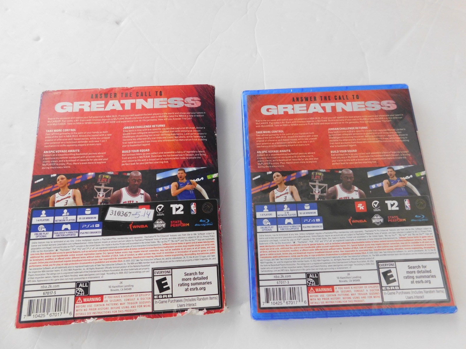 NBA 2K23 Michael Jordan Edition PlayStation 4 PS4 game *NEW IN BOX SEALED*