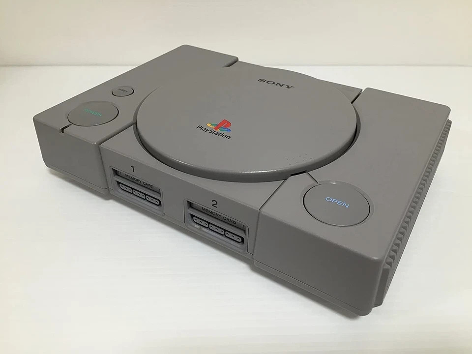 Official Sony PlayStation 1 PS1 Console Complete set Japan w/controller adapter