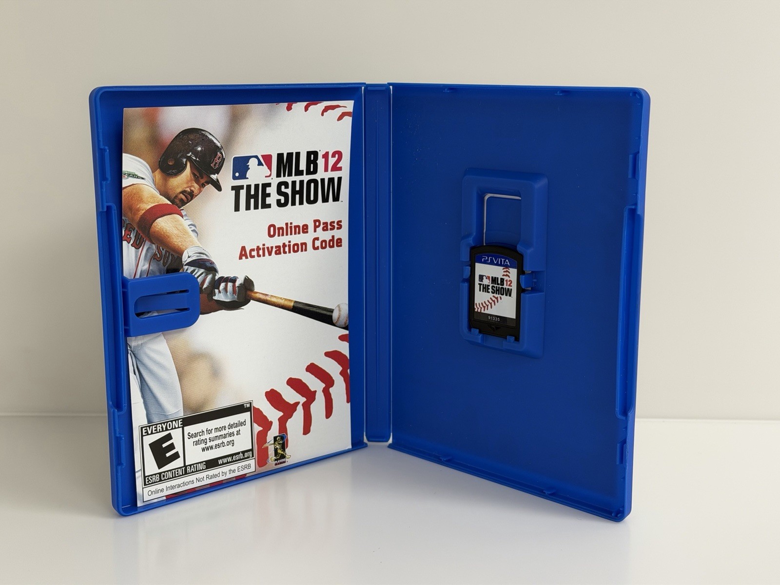 Sony MLB 12 The Show (PS Vita, 2012) Online Play, E, Complete w/ Case