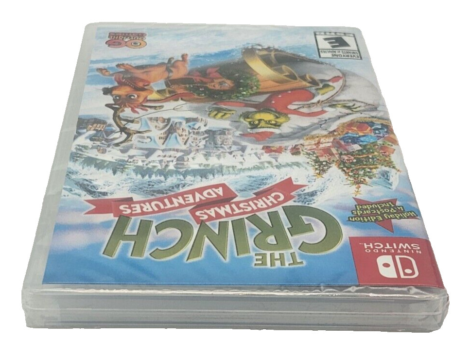 The Grinch Christmas Adventure – Switch – Brand New Factory Sealed US Version