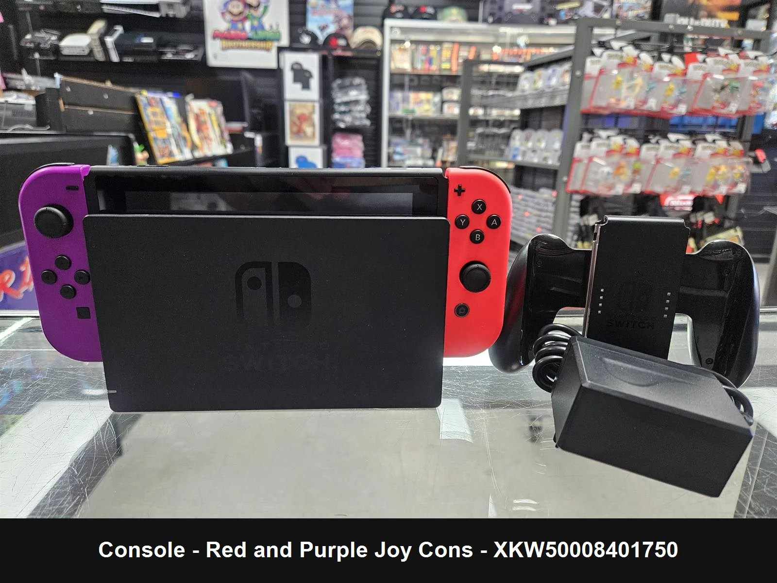 switch – Console – Red and Purple Joy Cons – XKW50008401750