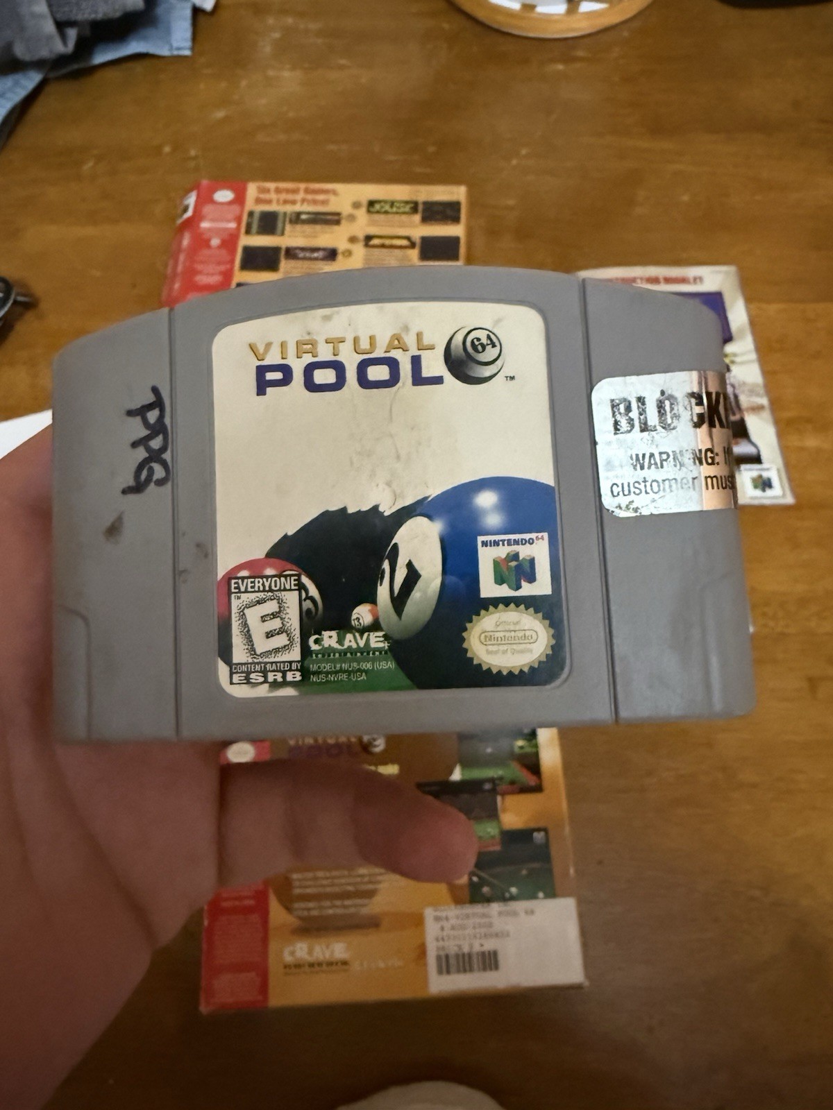 Nintendo 64 Home Console – Black NO AV CABLES