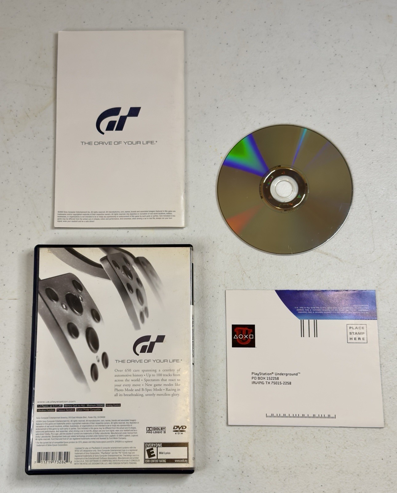 Gran Turismo 4 (Sony PlayStation 2, 2005) CIB, Tested