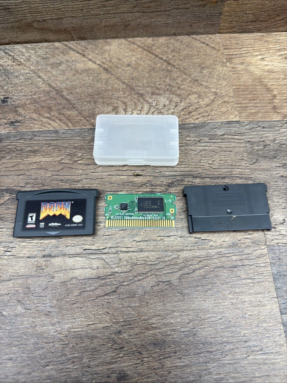 Doom Game Boy Advance Nintendo GBA Shooter Classic Authentic Saves Vintage