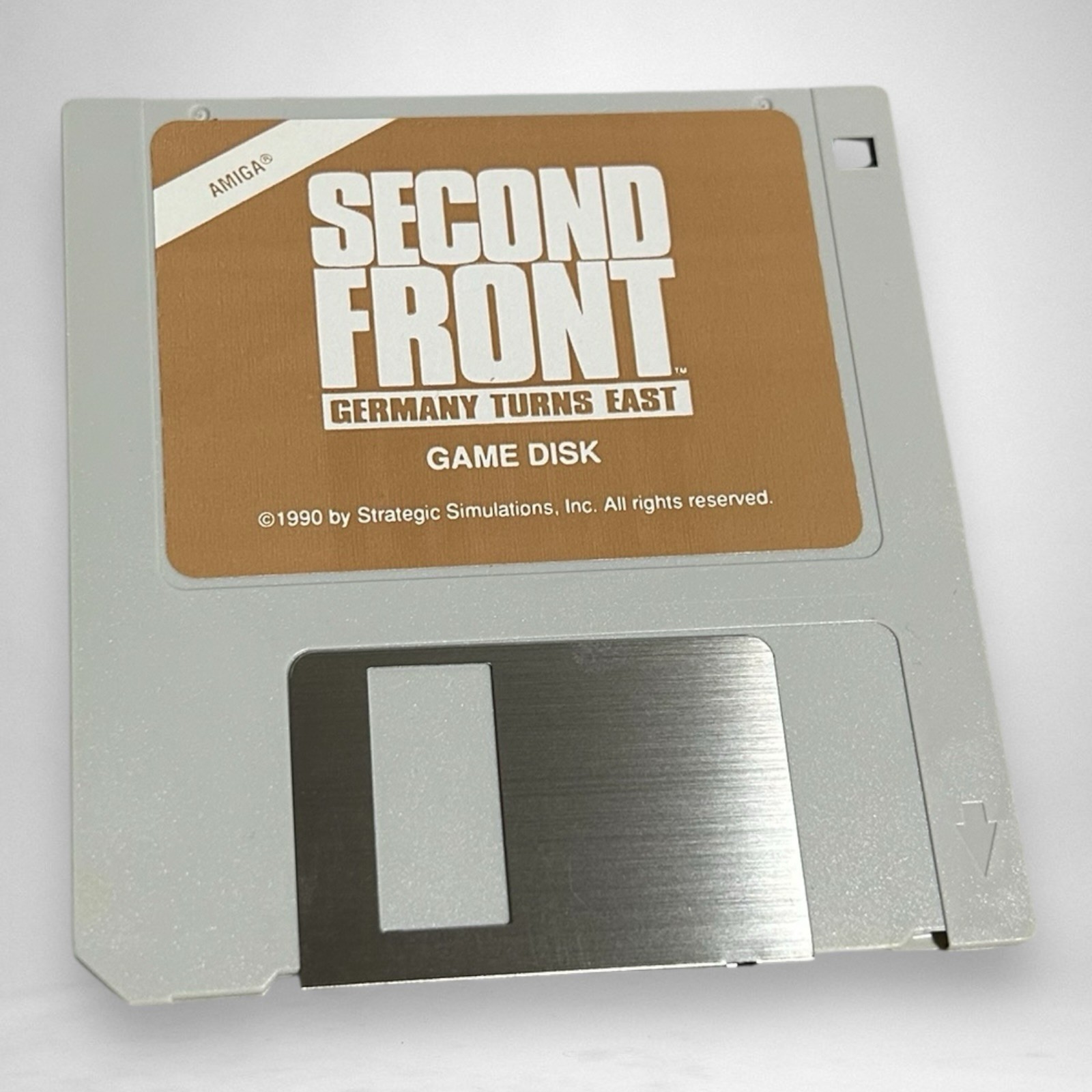 Second Front Germany Turns East 1990 Amiga SSI Floppy Game CIB