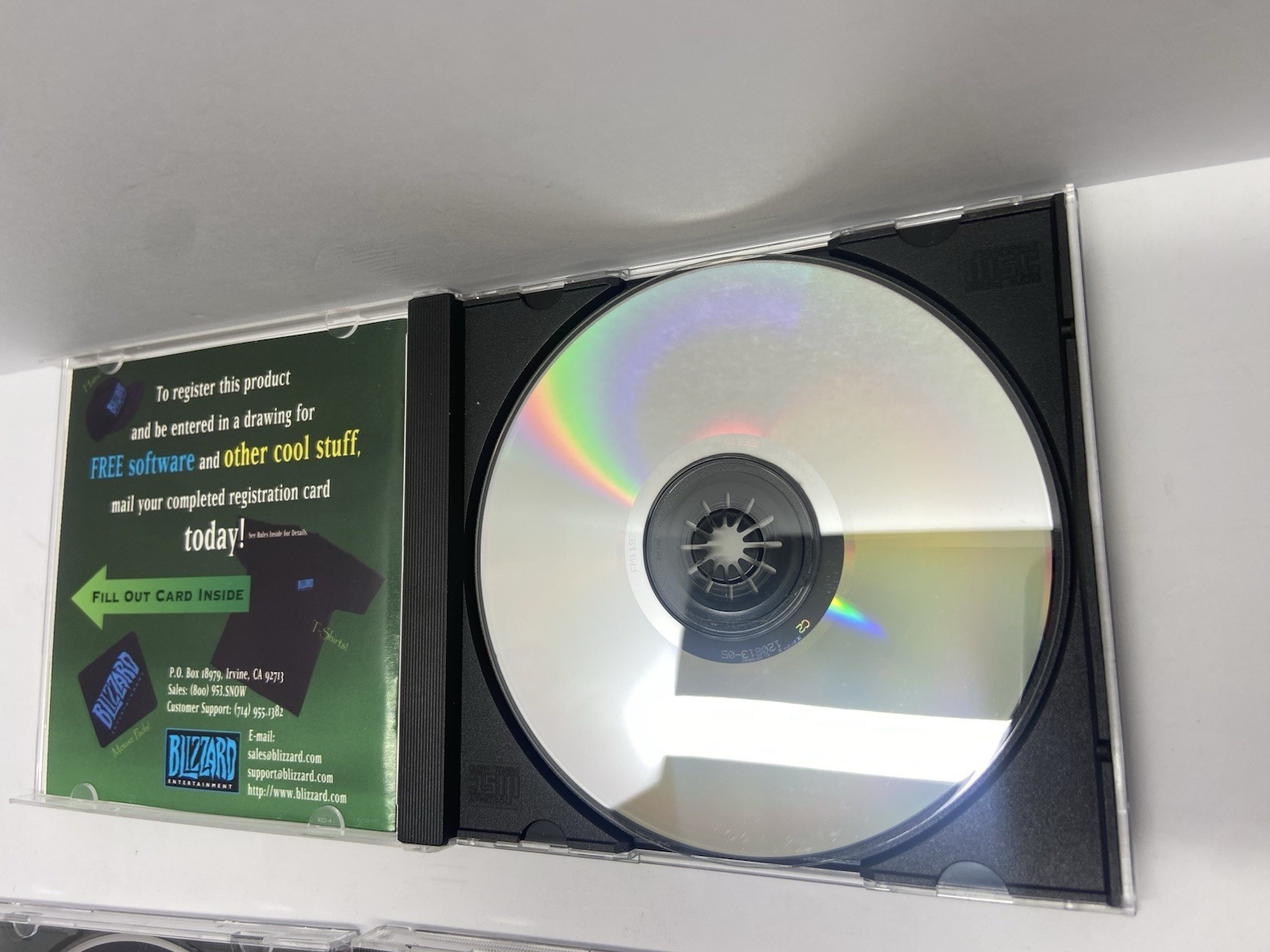 Blizzard Computer Game Warcraft Battle Chest 1996 Windows & Mac
