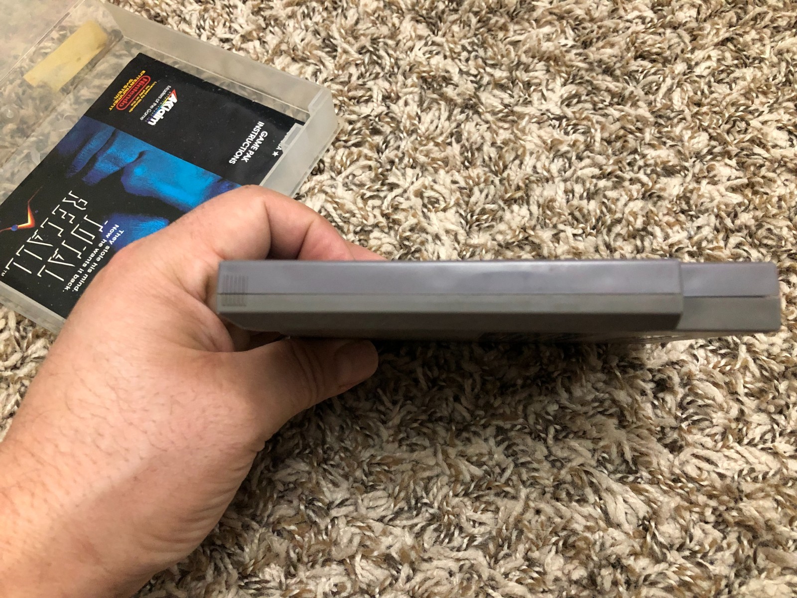 Total Recall (Nintendo Entertainment System, 1990) Original Game & Manual Tested