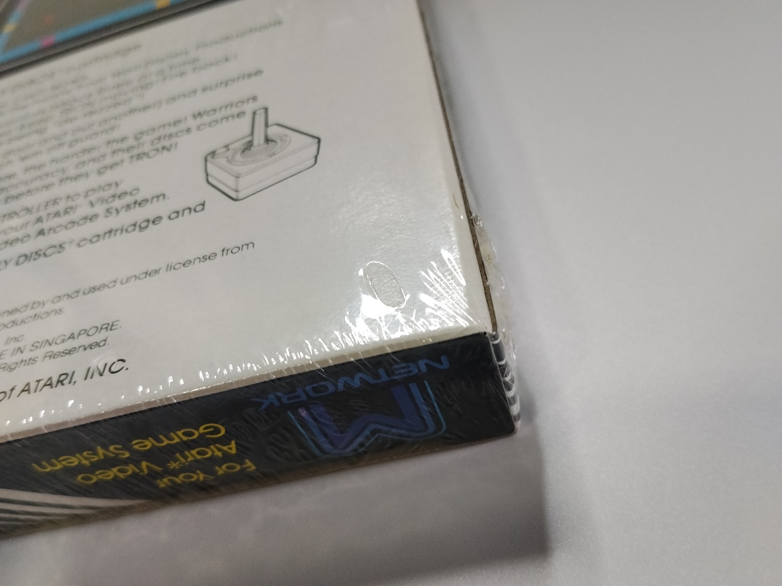 TRON Deadly Disc M-network Mattel Atari 2600 Mint Brand New Sealed