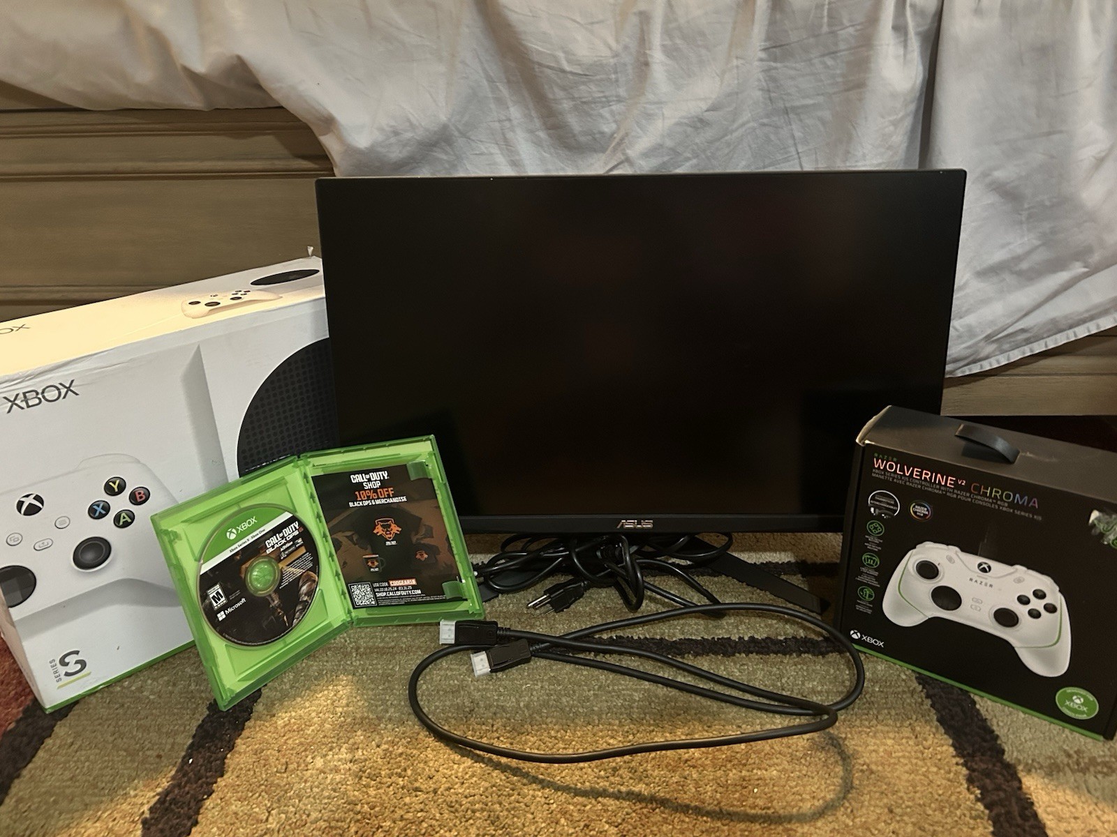 Xbox series s ASUS TUF Gaming VG279Q1A 27in FHD 165Hz 1ms IPS LED Adaptive-Sync
