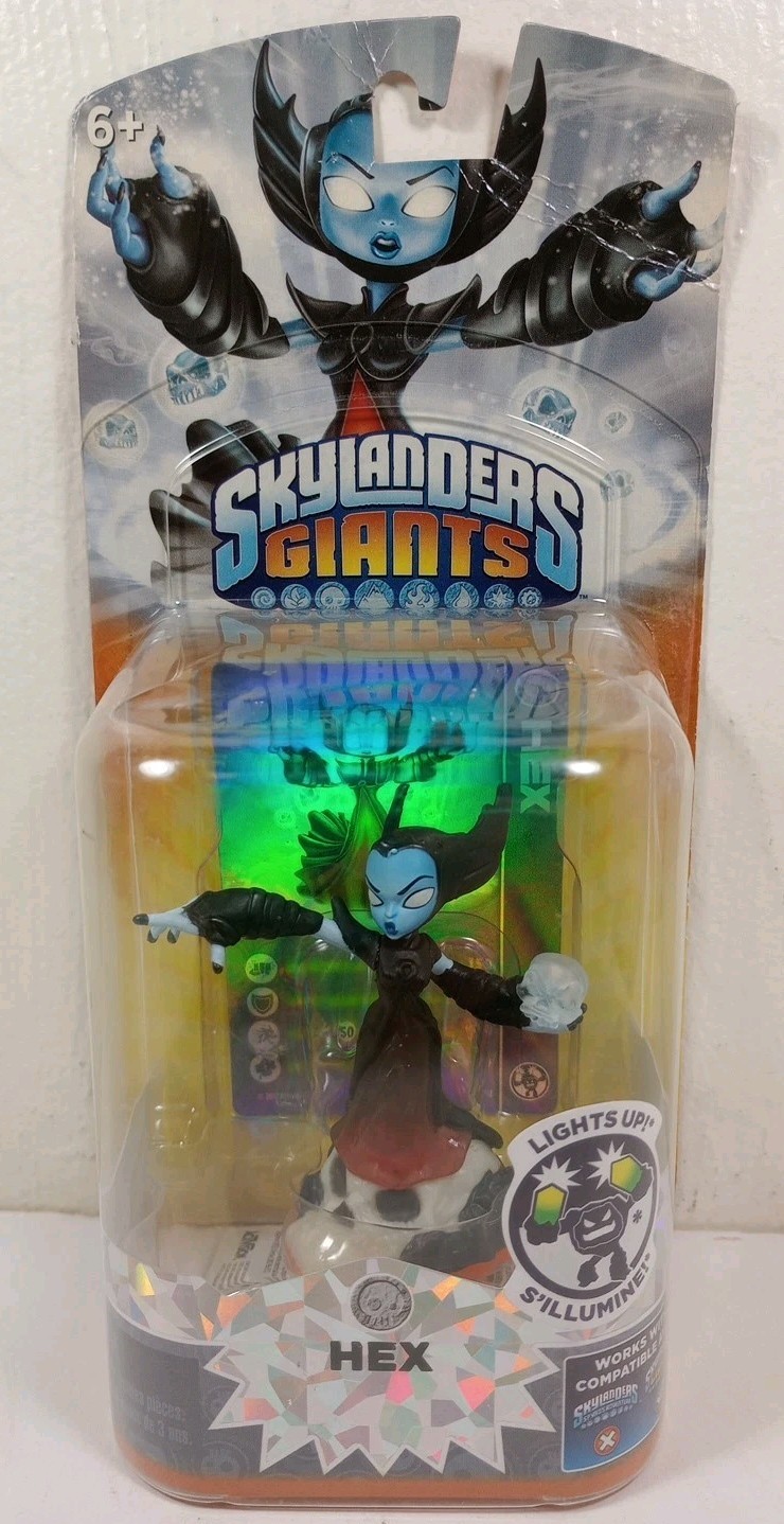 Activision Skylanders Giants HEX Lightcore Figure Lights Up 2012 New In Box