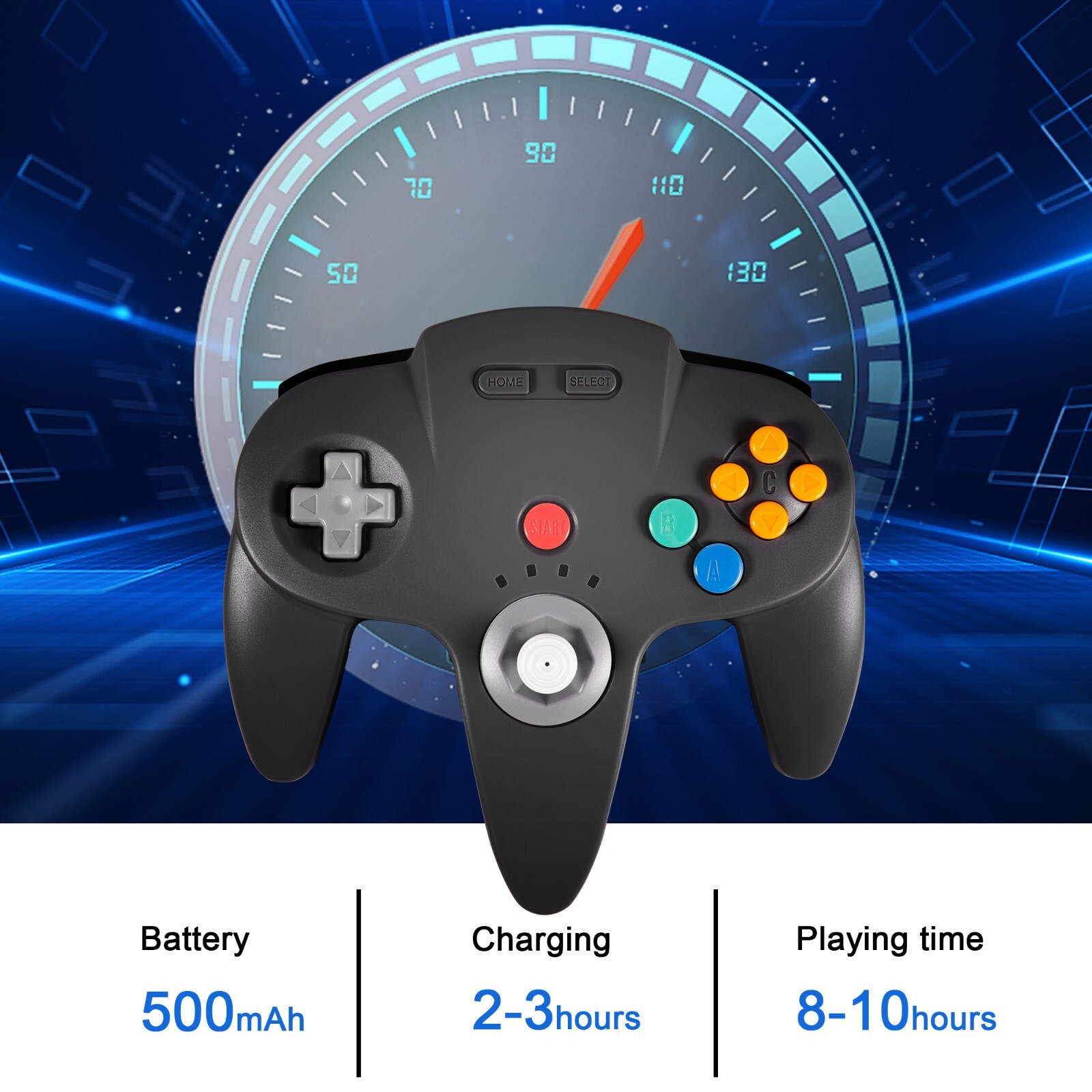 Wireless Controller Gamepad Pad Remote For Nintendo Switch N64 PC Windows Mac