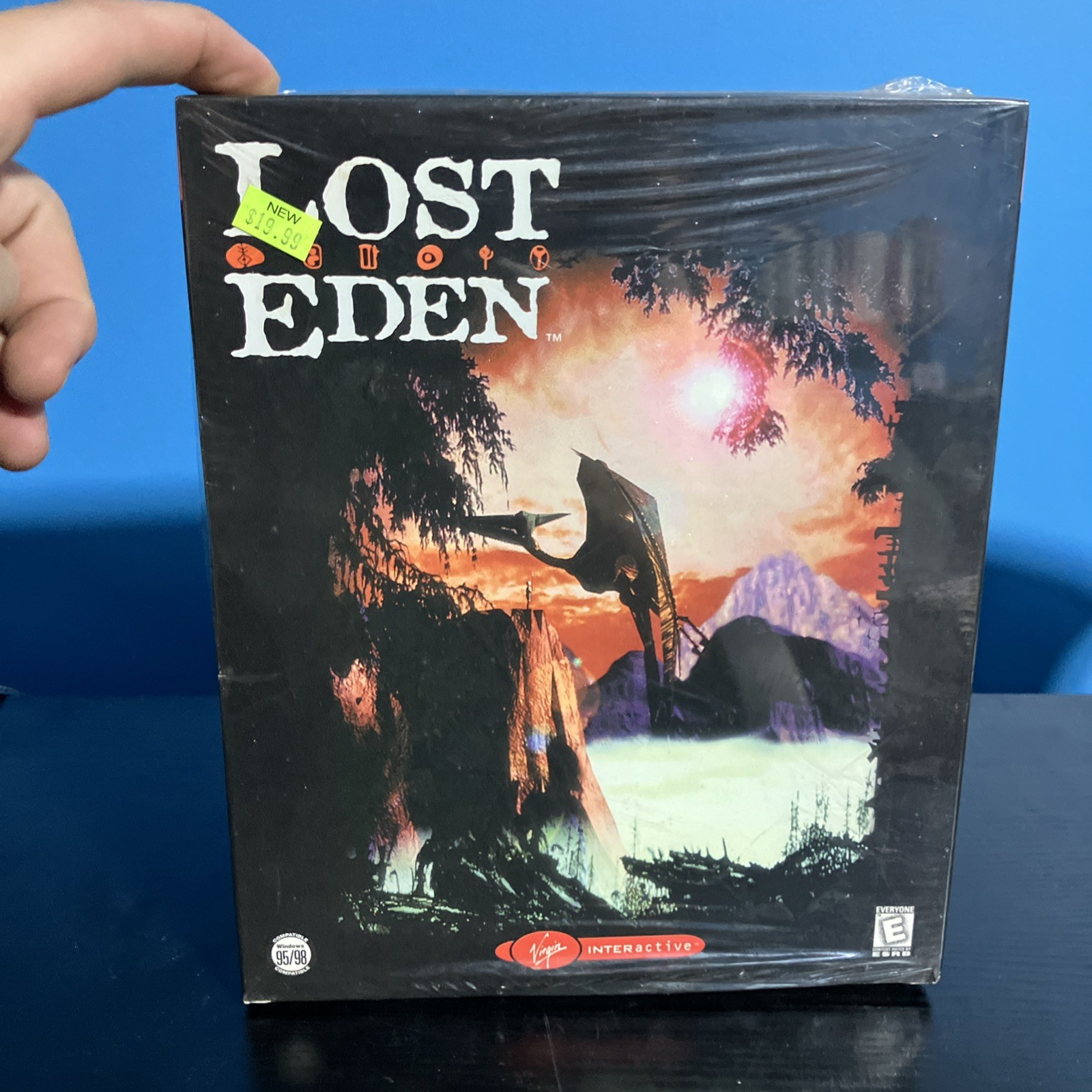 Pc big box LOST EDEN ADVENTURE GRAPHIC cryo virgin complete Sealed