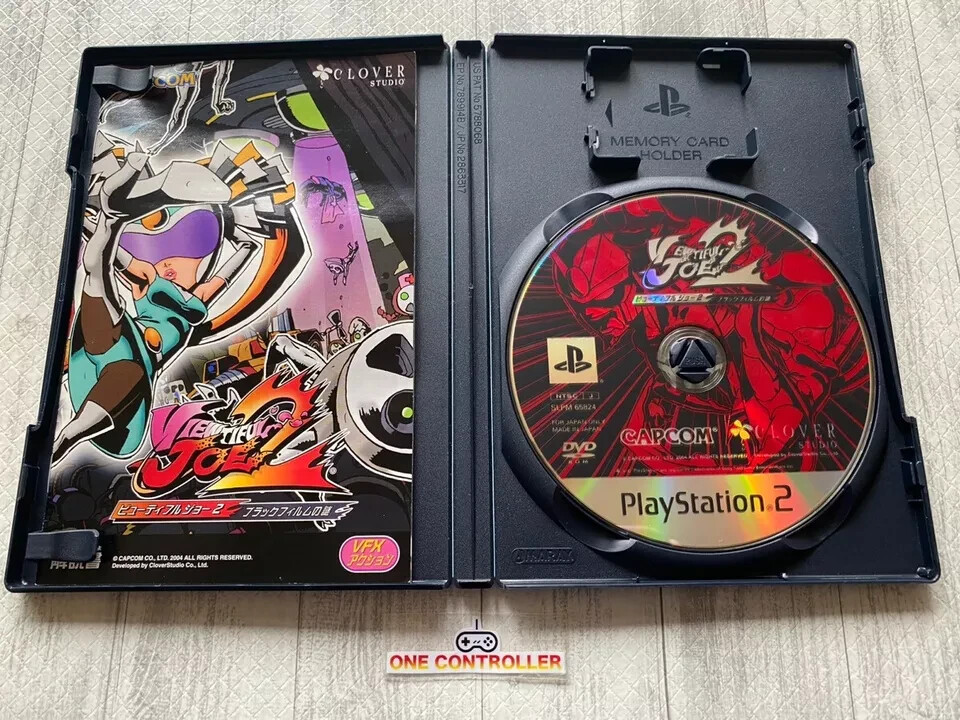 SONY PS2 Kingdom Hearts ⅠⅡ & Final Mix & Viewtiful Joe 1 2 set from Japan