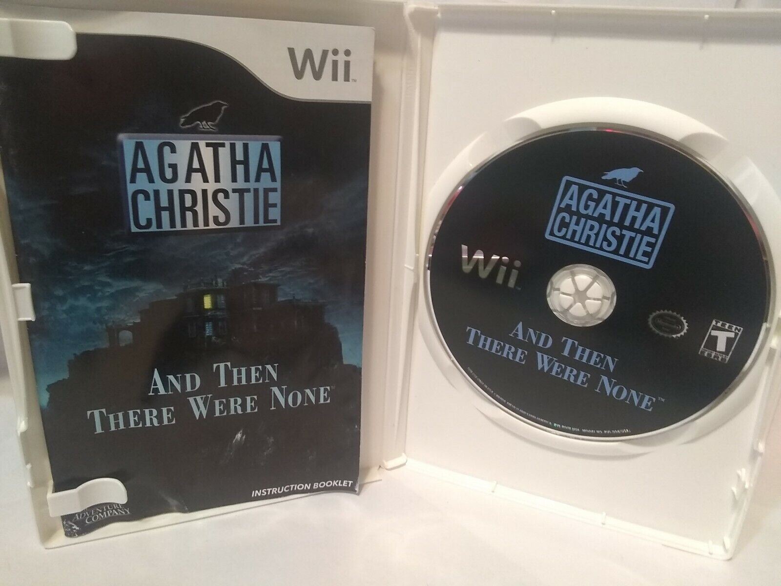 Agatha Christie: And Then There Were None Nintendo Wii Mystery Detective Intense