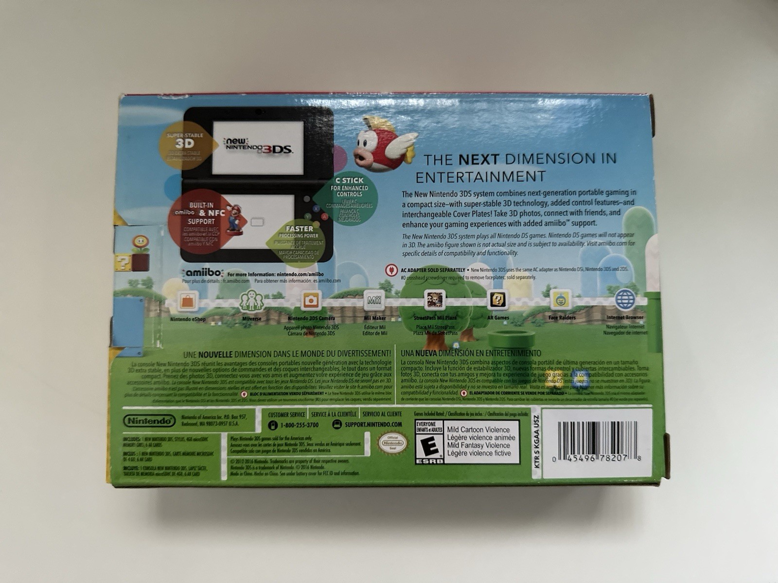 New Nintendo 3DS Super Mario Black Edition Black Friday Limited Release