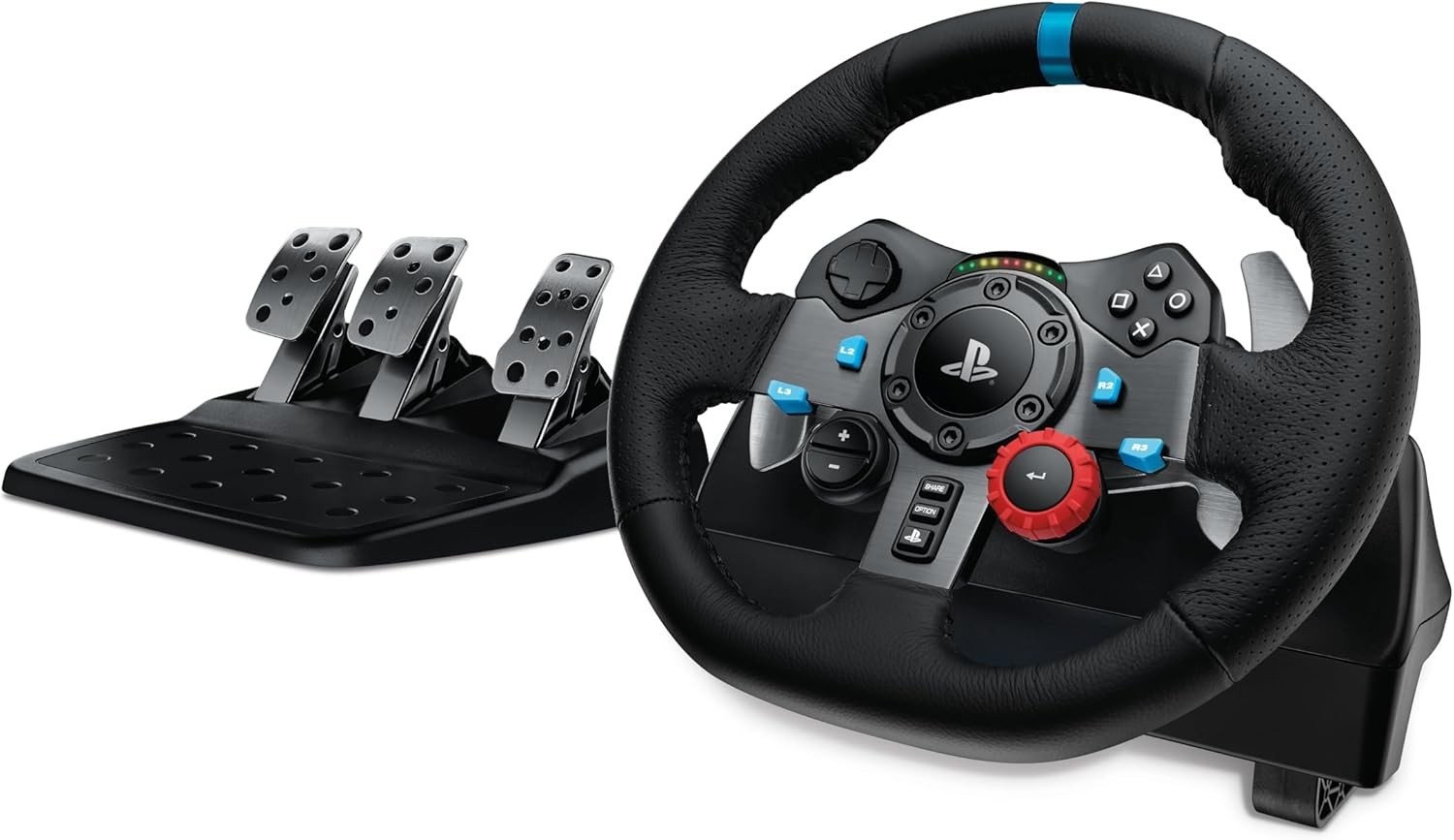 New Logitech G29 Driving Force Racing Wheel Pedals for PS5 PS4 PC Mac