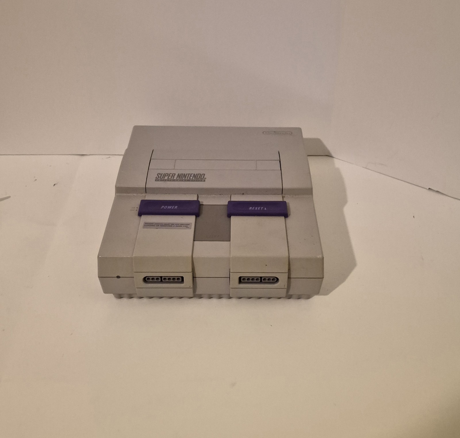 Super Nintendo SNES Console Bundle w/ 2 New Controllers & 3 games WORKING