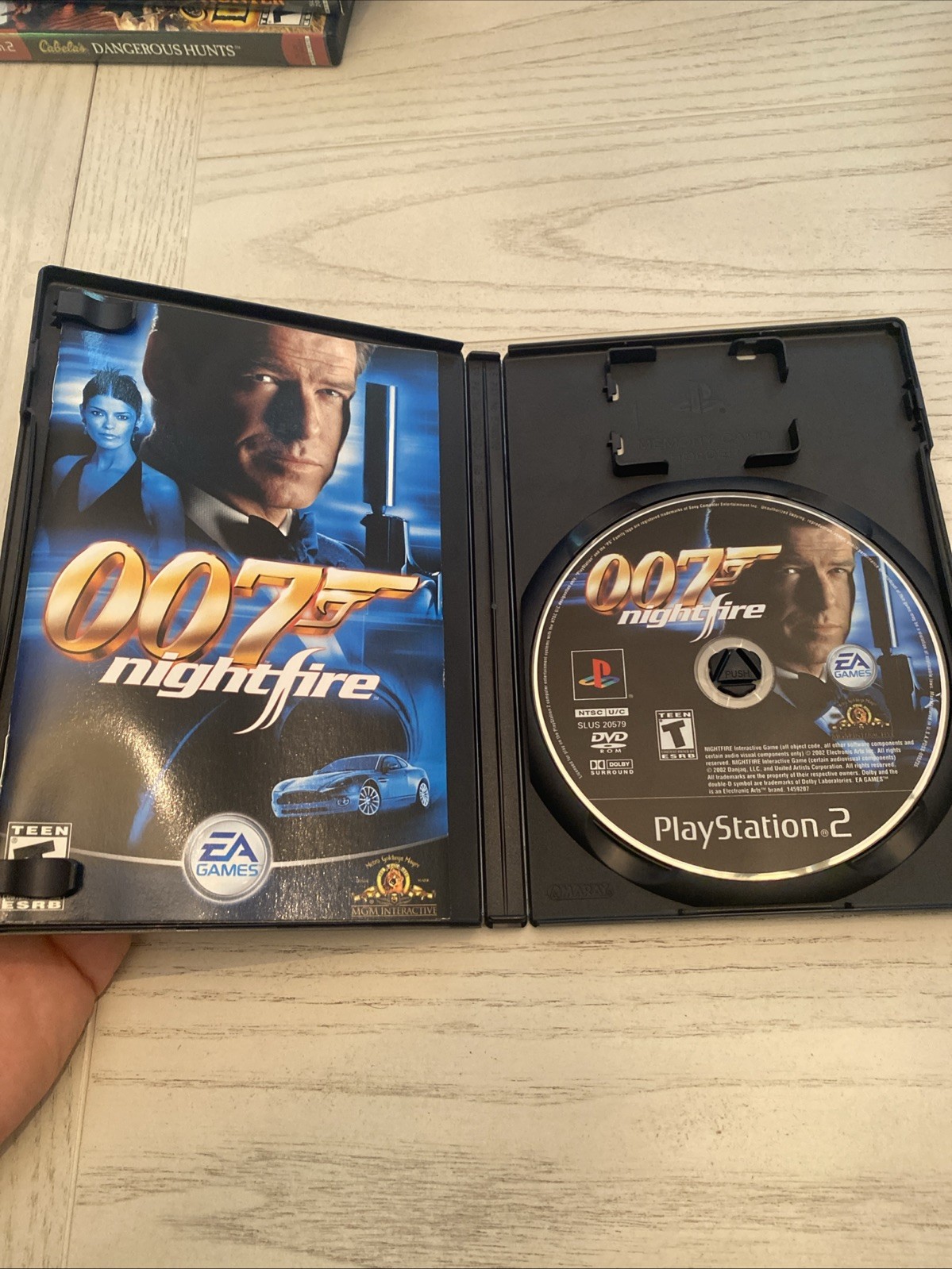 007: NightFire PS2 (Sony PlayStation 2, 2002) Black Label CIB Great Condition