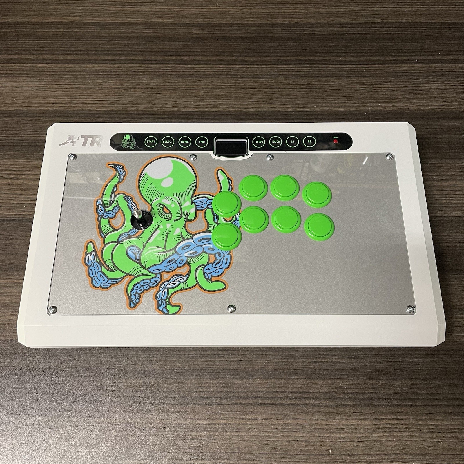 Octopus Arcade Fight Stick by TR White + Cables + Original Packaging