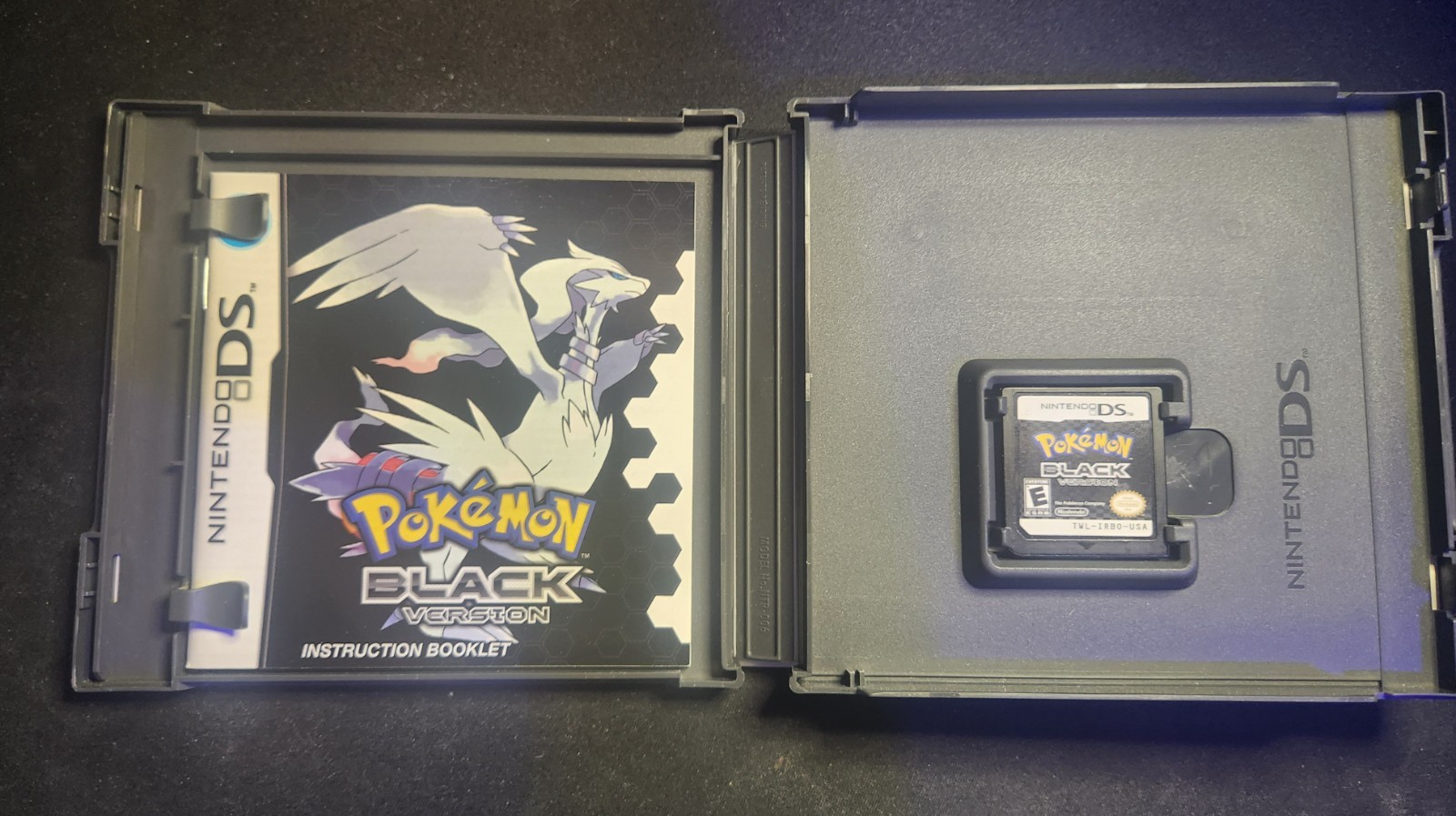 Pokemon Black Version 1 [Nintendo DS – Authentic] CIB Complete Game Case Inserts