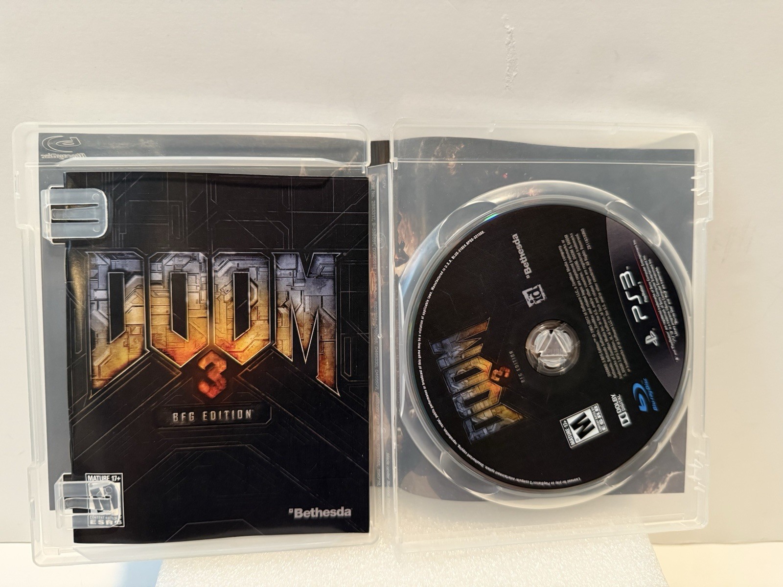 Doom 3 BFG Edition Playstation 3 PS3 CIB Complete Tested & Working!