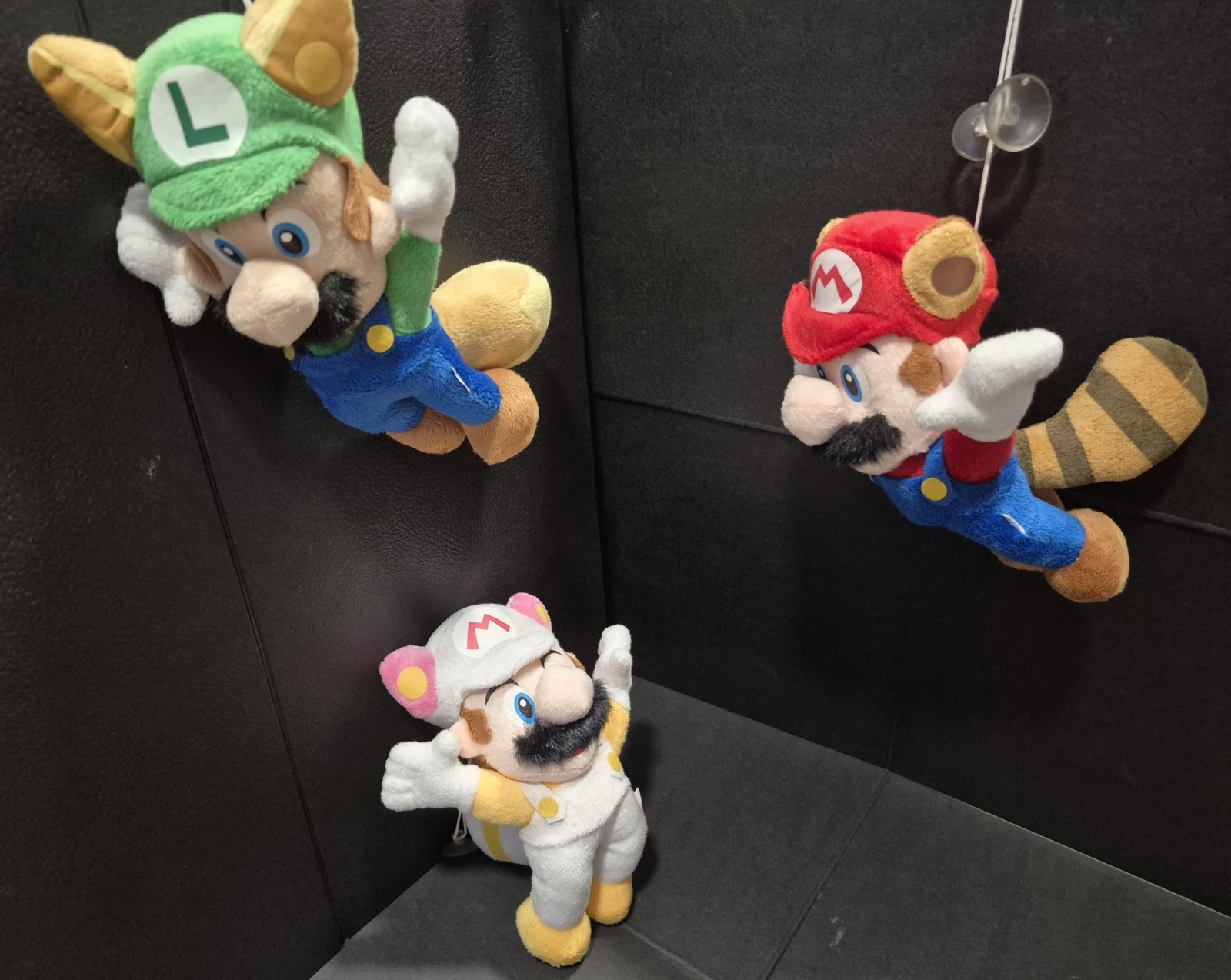 Nintendo Super Mario Plushes Set Of 3 Flying Mario’s And Luigi Rare HTF