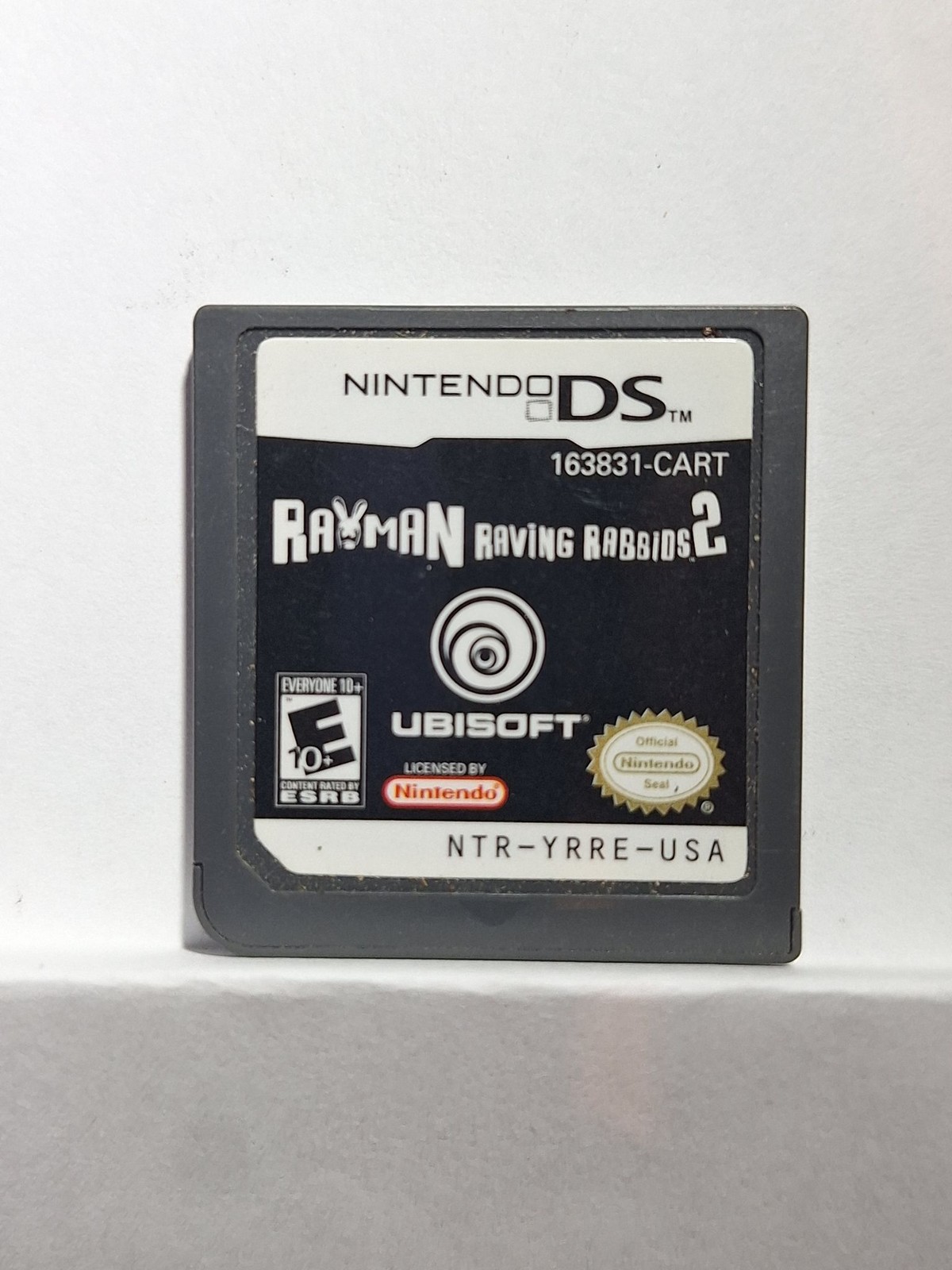 Ubisoft Nintendo DS Game Rayman Raving Rabbids 2 Cartridge NTR-YRRE-USA Loose