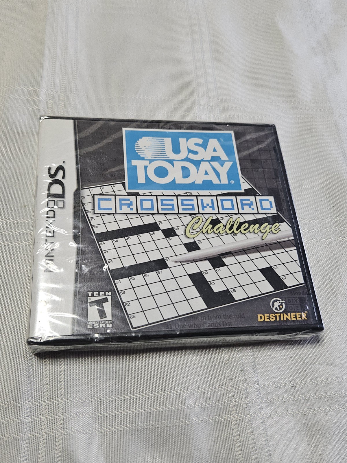 USA Today Crossword Challenge Nintendo DS Game SEALED NEW Free Shipping
