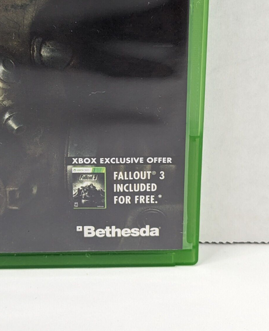 Fallout 4 (Xbox One, 2015) w/ Survivor Guide & Poster