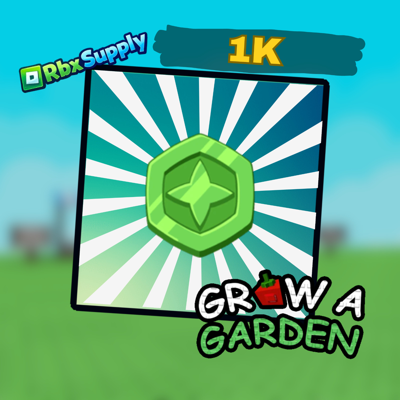 Roblox Grow A Garden | Trade Token 1K-100K
