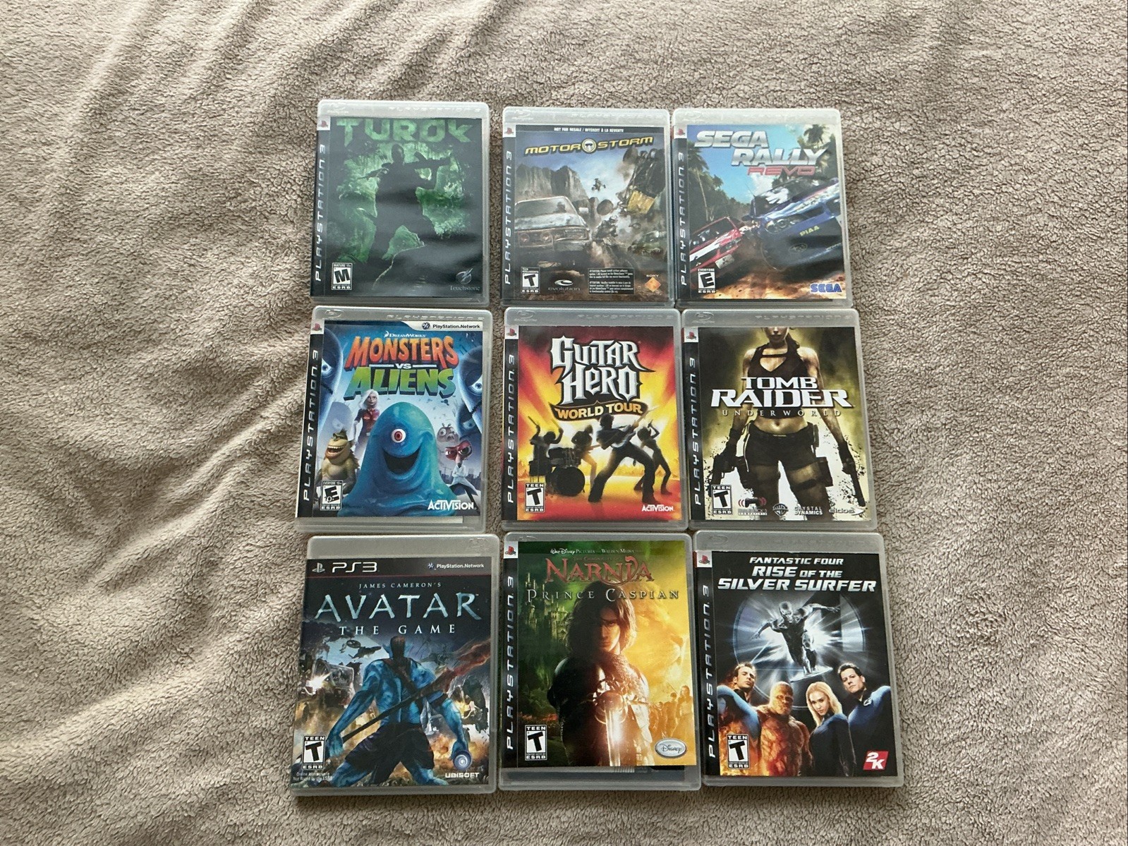 9 Complete Playstation Three Games In Excellent Condition See Pics *Untested*