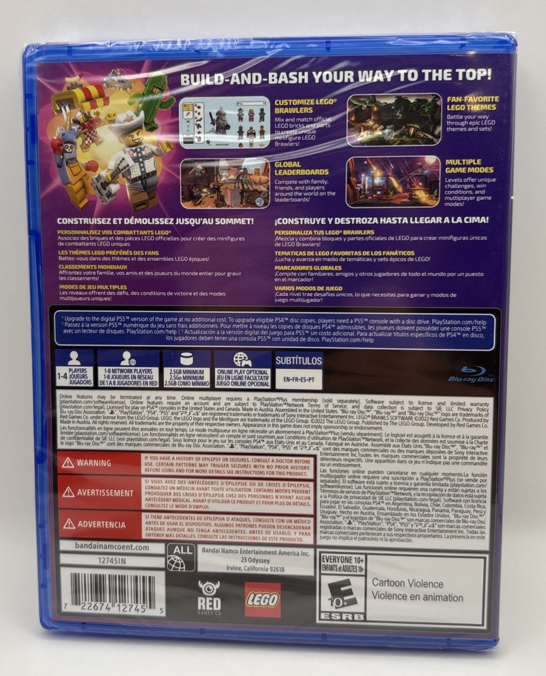 Lego Brawls – PS4 – Sealed