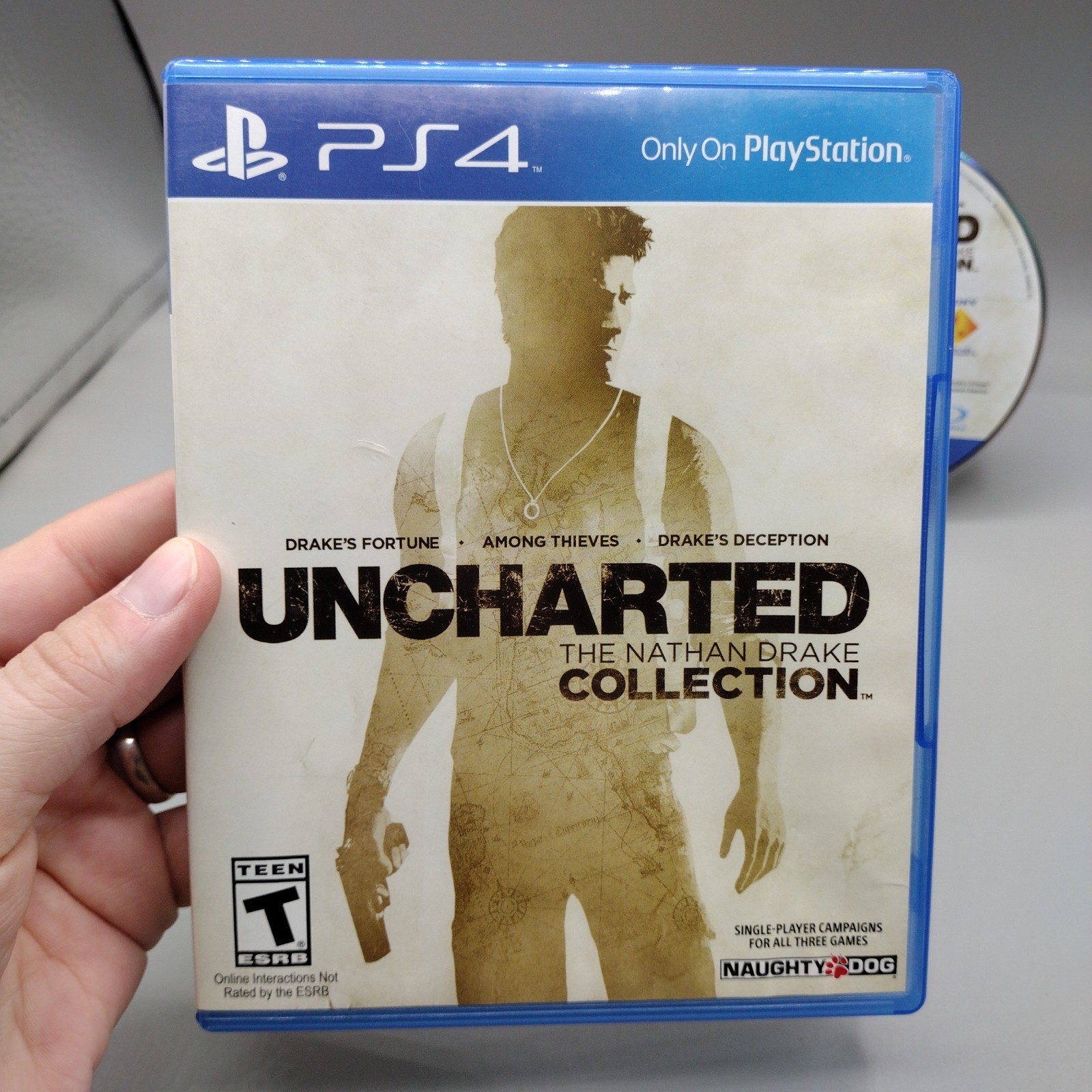 Uncharted: The Nathan Drake Collection (Sony Playstation 4, 2015) PS4 Tested