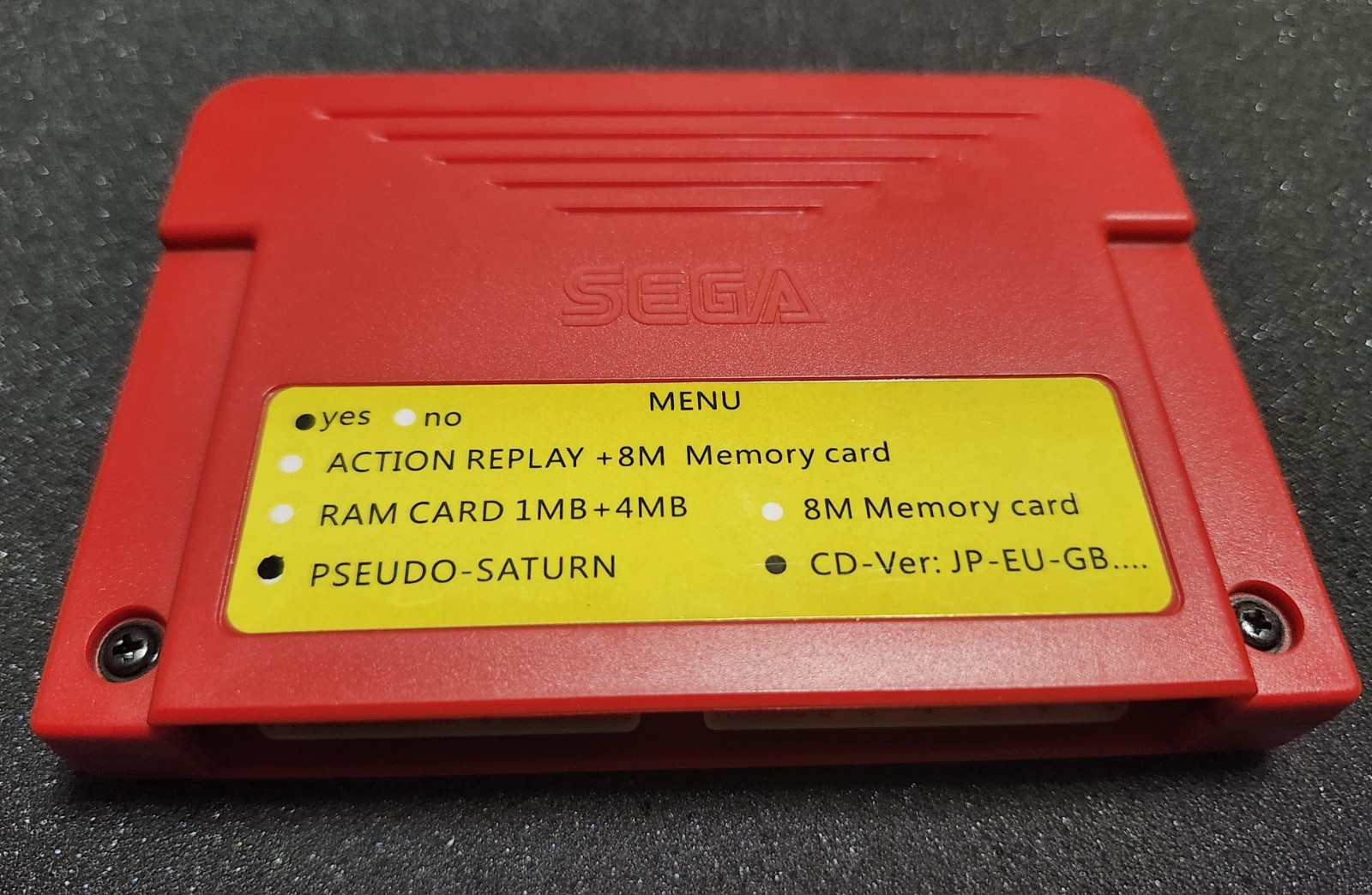 Red Pseudo Saturn Kai “New All-in-One” -Cartridge Only