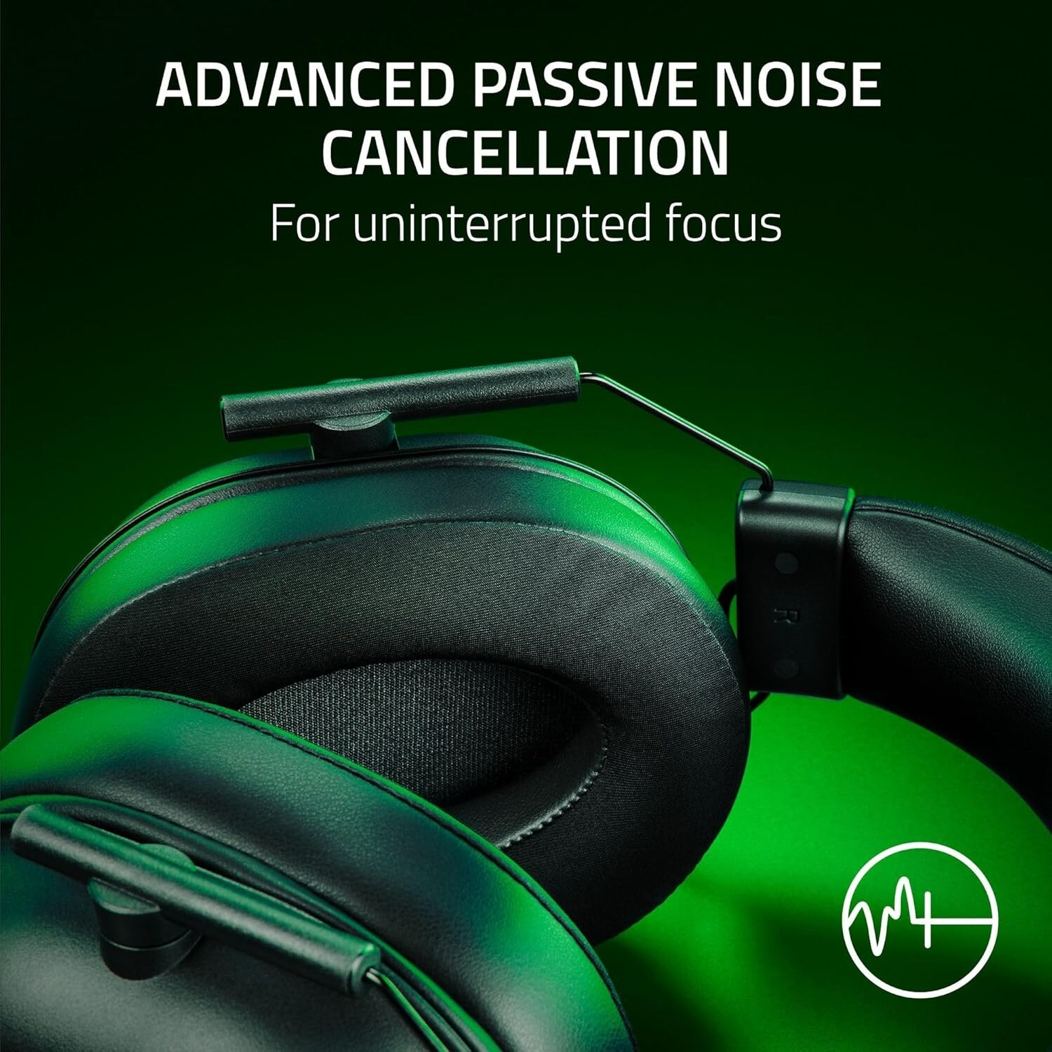 Razer BlackShark V2 X Gaming Headset 7.1 Surround Sound 50mm Drivers 3.5mm Jack