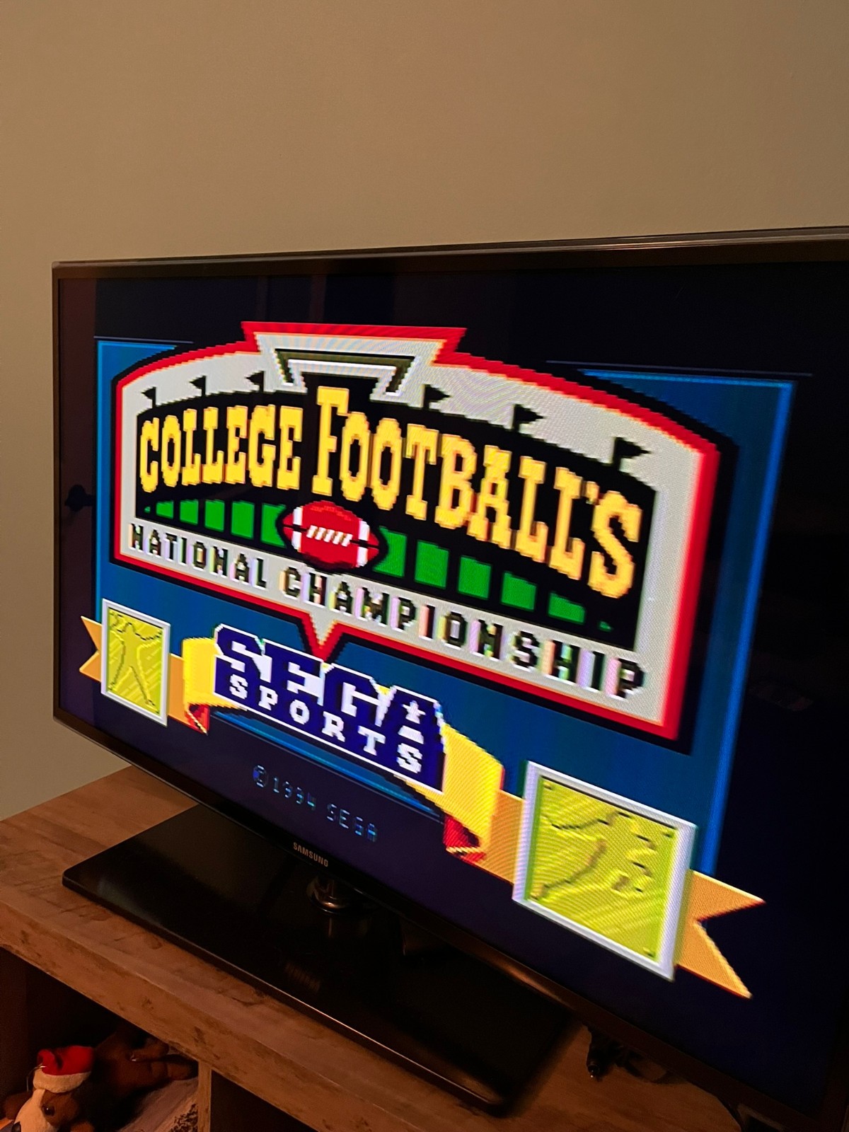 College Football’s National Championship (Sega Genesis, 1995) CIB Tested!